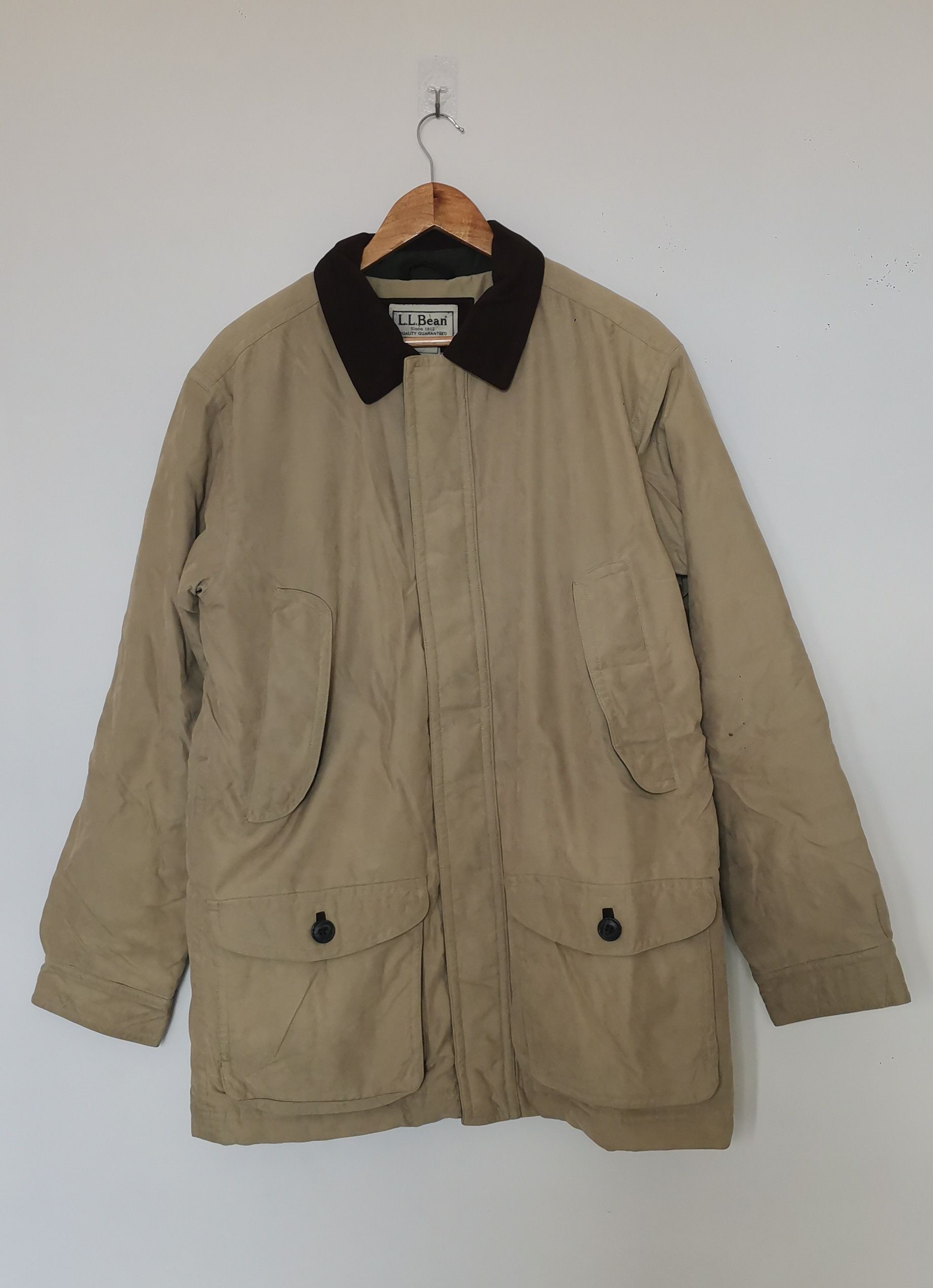 L.L. Bean Vintage L.L. Bean Workwear Chore Coat Beige - Size M Size US M / EU 48-50 / 2 - 1 Thumbnail