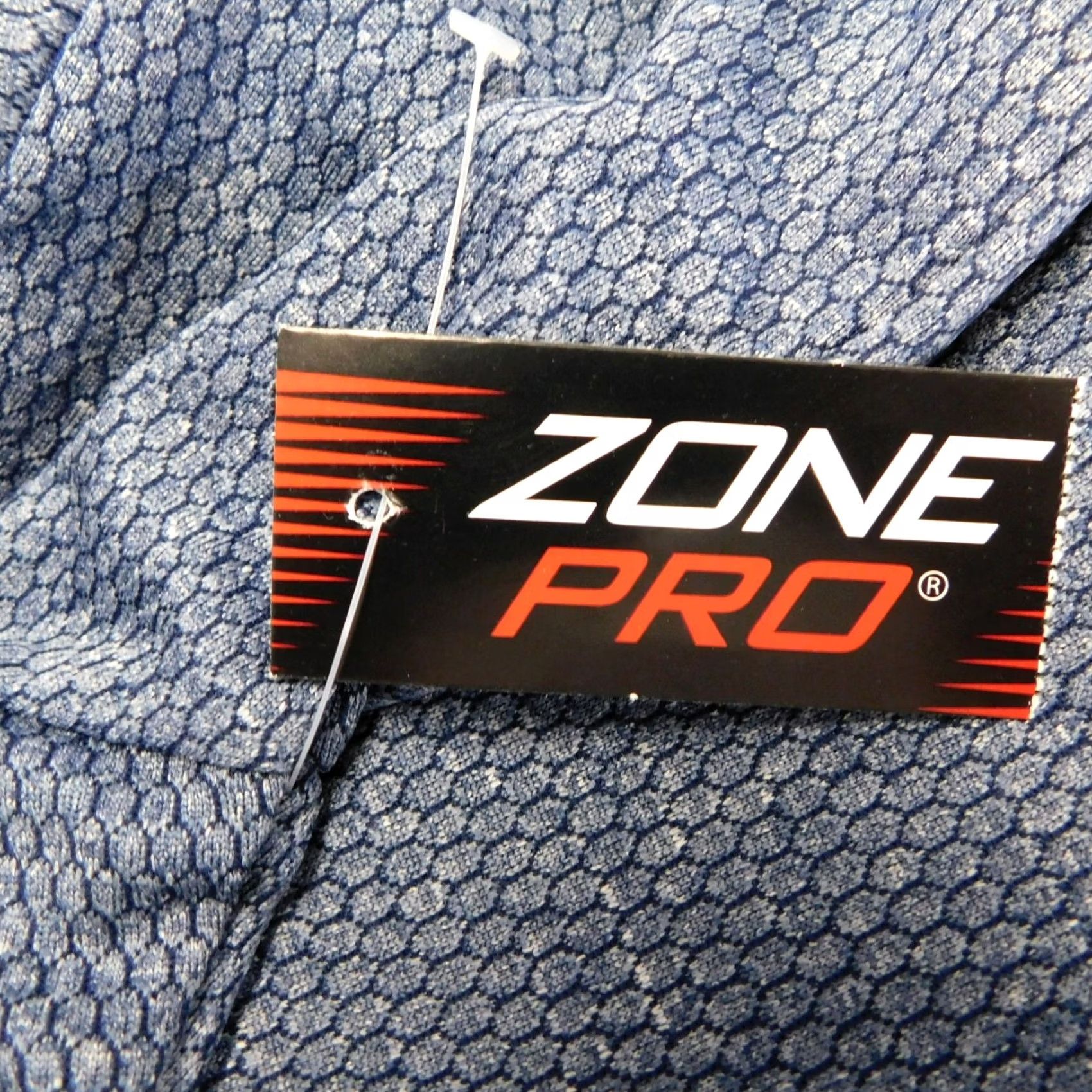 Vintage Zone Pro Men's Short Sleeve Crew Neck T-Shirt Blue Large Sports Shirt Regular Size S? Size US L / EU 52-54 / 3 - 3 Thumbnail