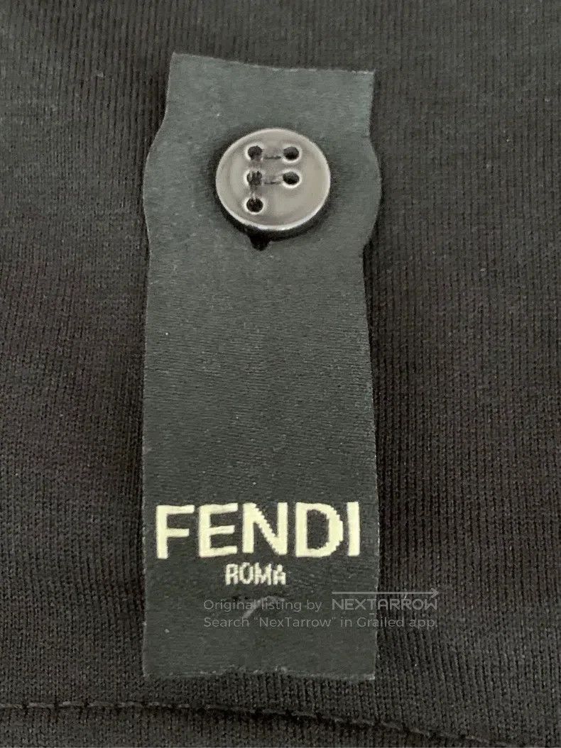 Fendi Fendi Little monster squint eyes short sleeve T-shirt Size US XS / EU 42 / 0 - 5 Thumbnail