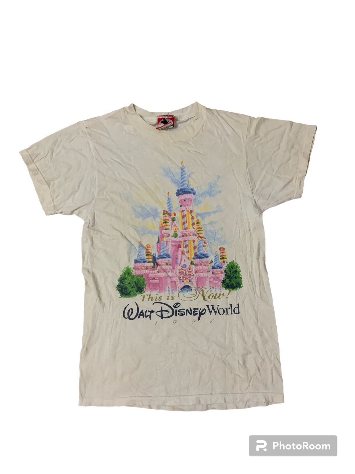 Disney Vintage 1997 This Is Now! Walt Disney World T Shirt Size US M / EU 48-50 / 2 - 1 Thumbnail