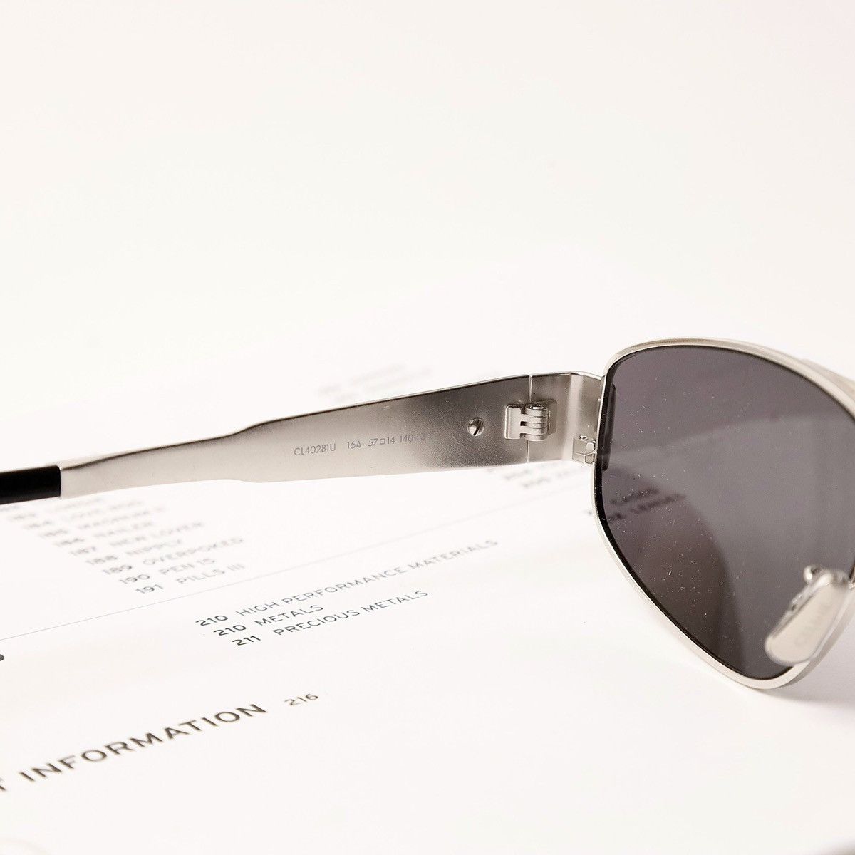 Celine CELINE CL40281U SUNGLASSES Size ONE SIZE - 5 Thumbnail