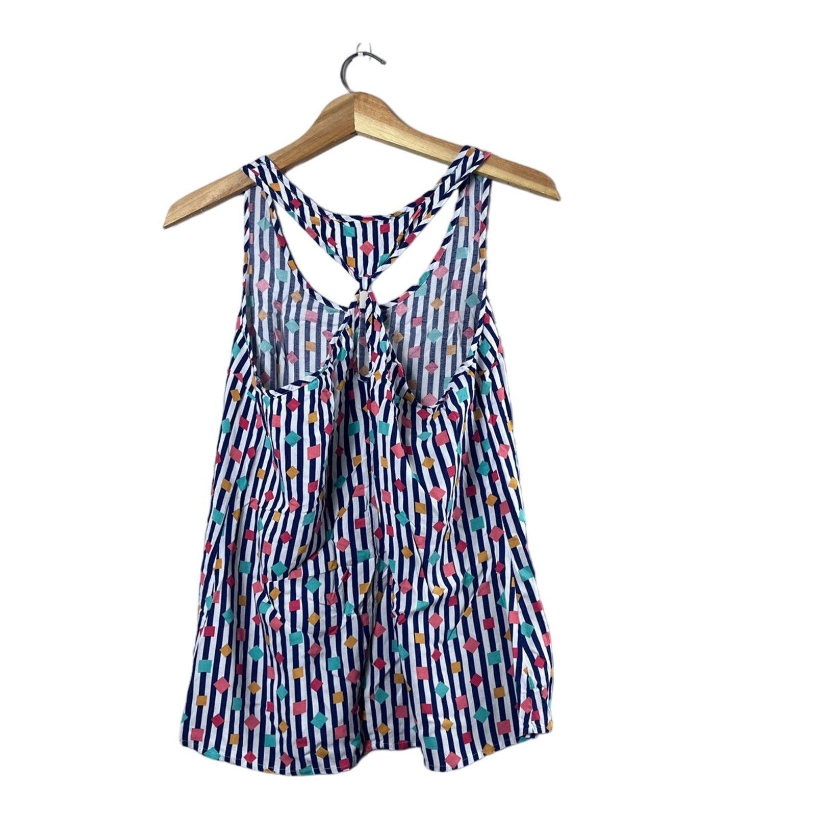 Vintage Women's Vintage ModCloth Confetti Tank Top L Size L / US 10 / IT 46 - 2 Thumbnail