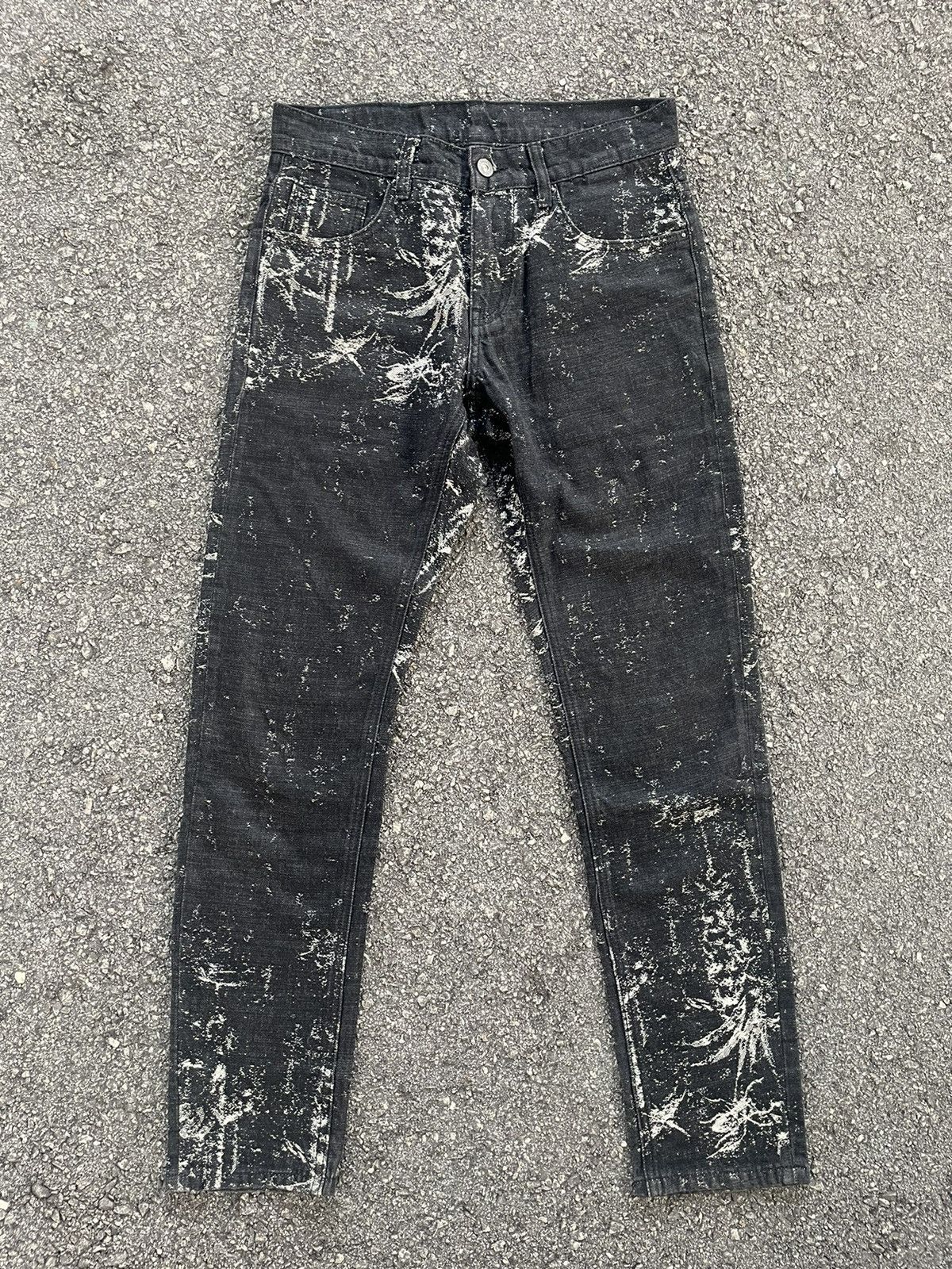 Japanese Brand Bleachd Denim Size US 30 / EU 46 - 1 Thumbnail