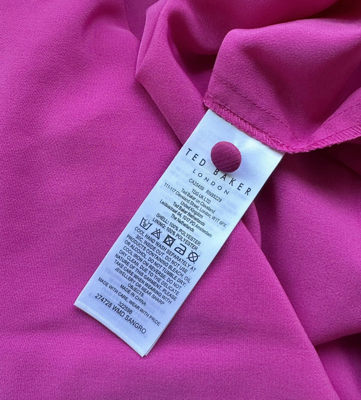 Ted Baker Ted Baker Pink Angel Sleeve Flare Mini Dress Size 3 BNWT Size M / US 6-8 / IT 42-44 - 12 Thumbnail