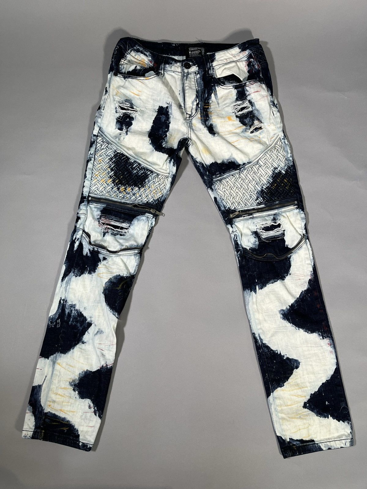 Smoke Rise Smoke Rise Denim Ugly Y2K Cyber Grunge Jeans Size US 32 / EU 48 - 1 Thumbnail