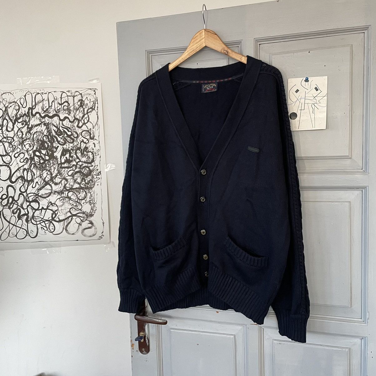 Paul & Shark × Vintage Vintage Paul & shark yachting retro cardigan Size US L / EU 52-54 / 3 - 2 Thumbnail