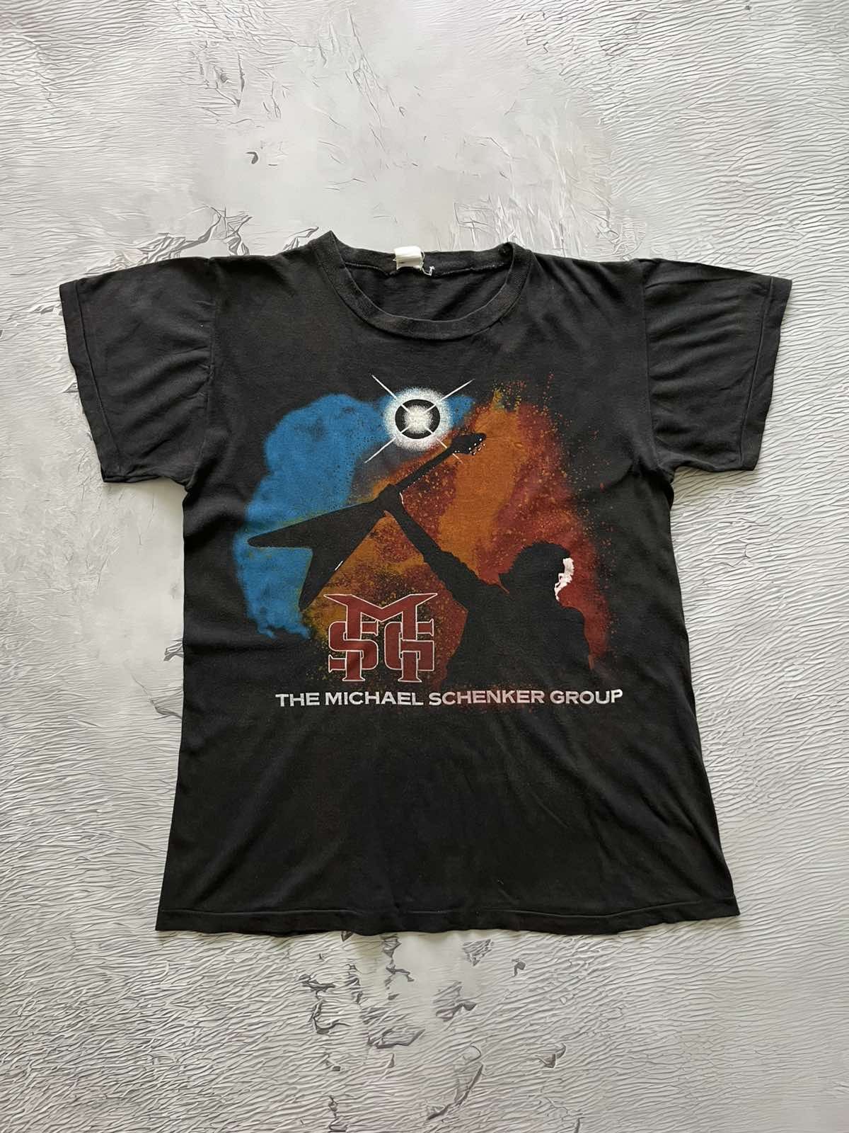 Band Tees 80's The Michael Schenker Group Tour Shirt Black Size US S / EU 44-46 / 1 - 2 Thumbnail