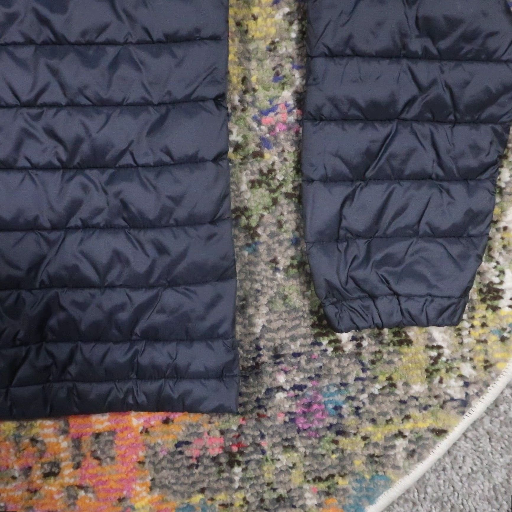 Everlane Everlane ReNew Lightweight Puffer Jacket Womens S Hooded 1/2 Zip Size S / US 4 / IT 40 - 7 Thumbnail