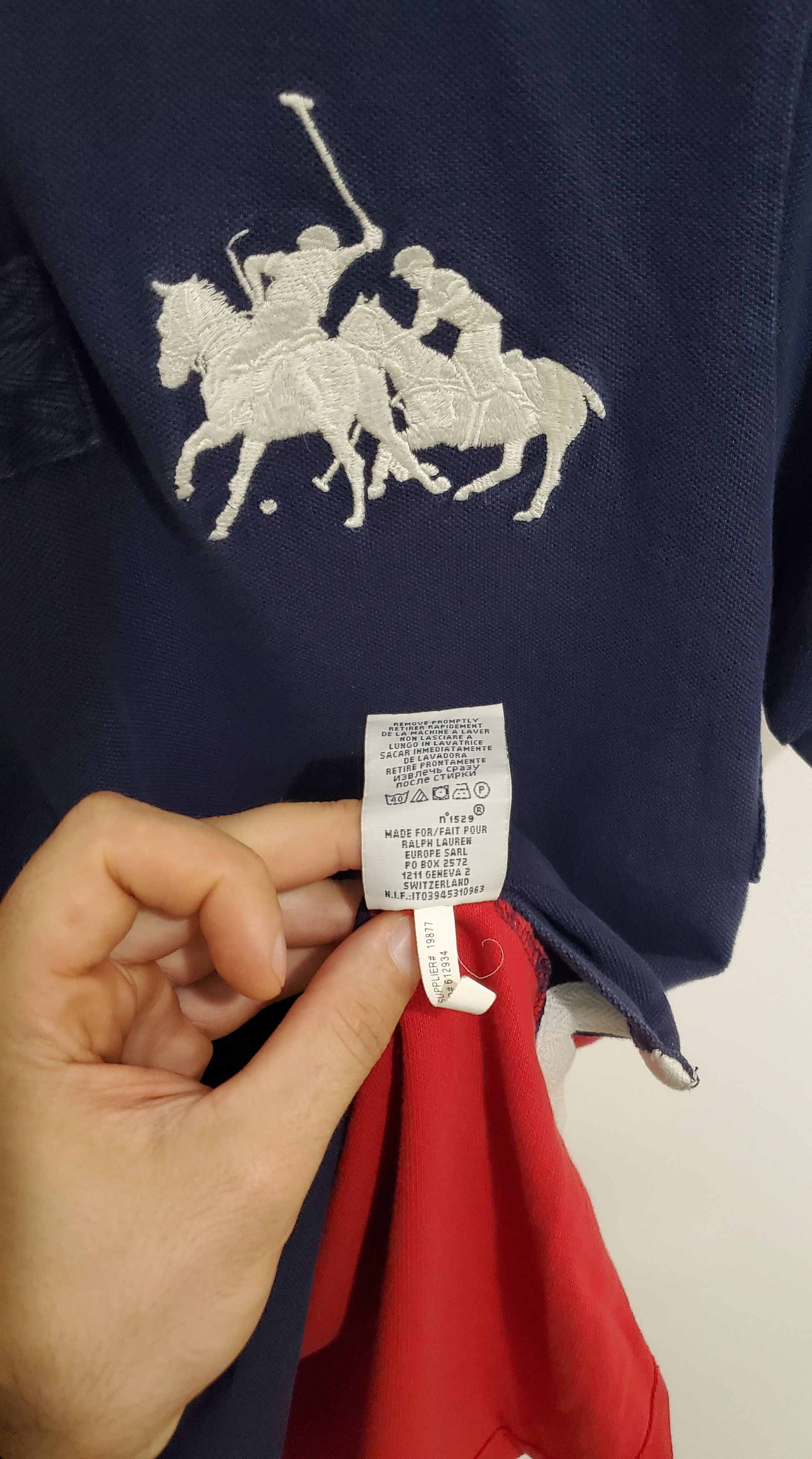 Polo Ralph Lauren × Vintage Vintage Polo Ralph Lauren Polo T Shirt Rugby Mercer Big Logo Size US M / EU 48-50 / 2 - 6 Thumbnail