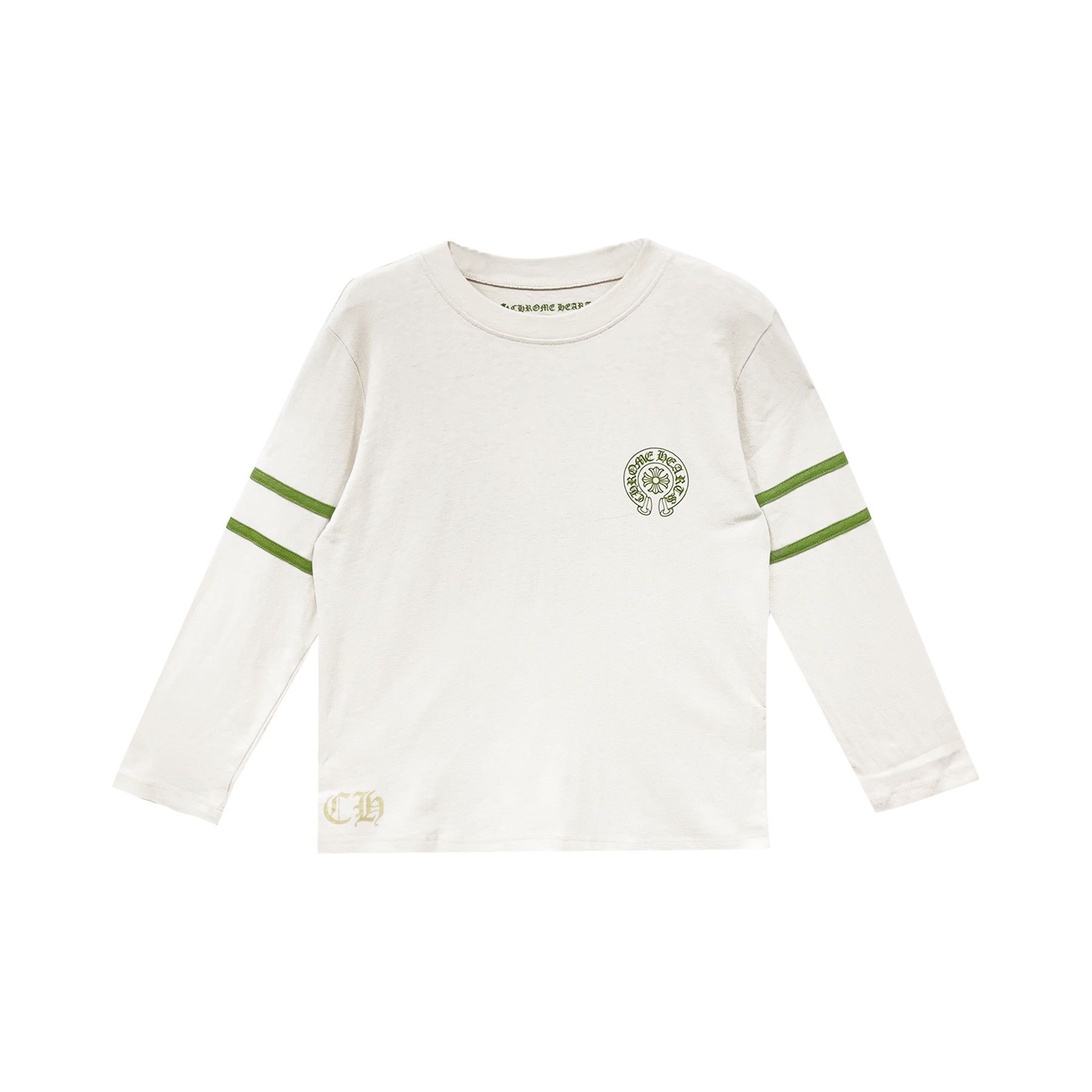 Chrome Hearts Chrome Hearts 33 Horseshoe Logo White Long Sleeve Tee Size XS / US 0-2 / IT 36-38 - 2 Thumbnail