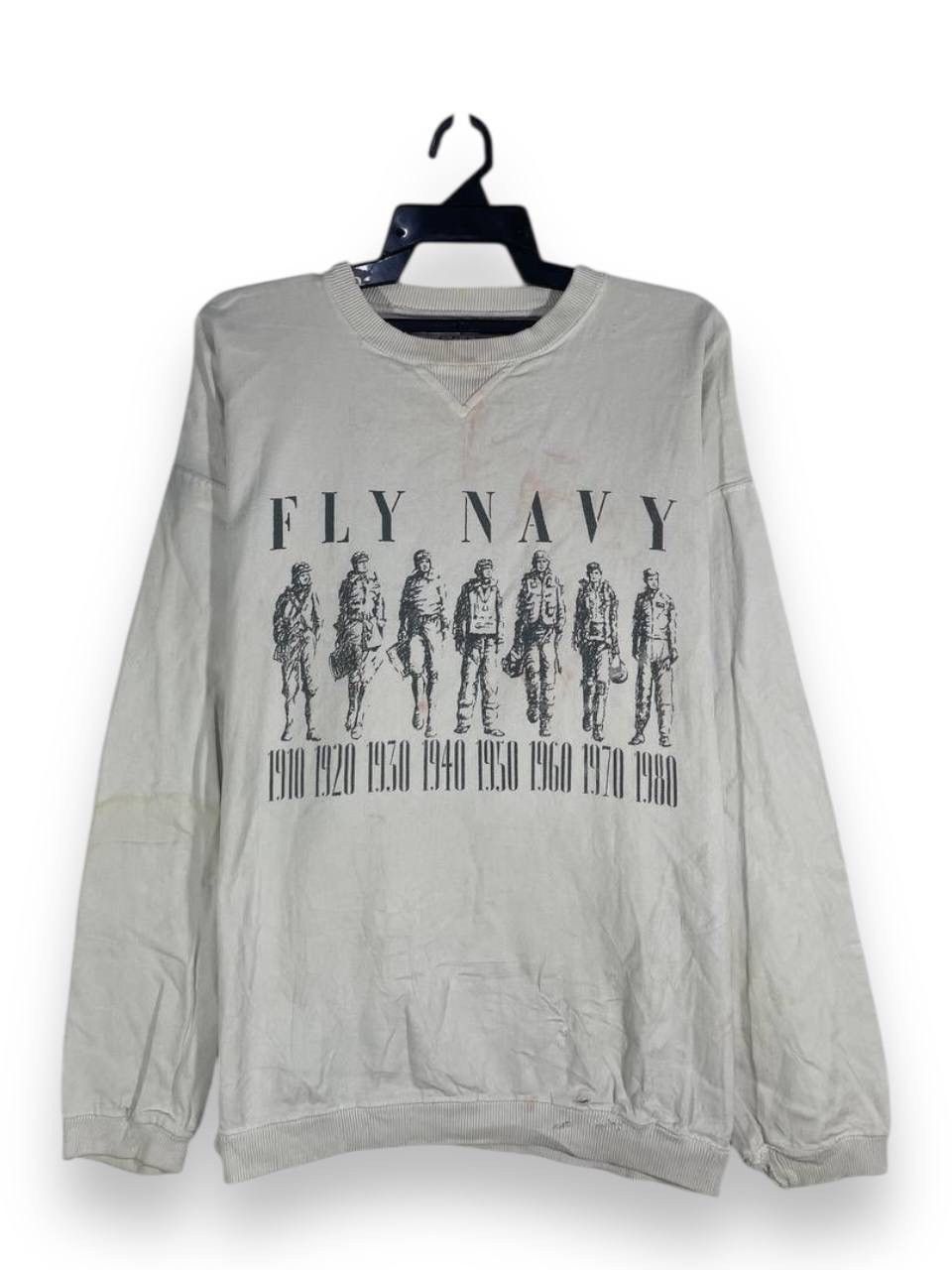 Vintage Vintage fly navy seal army Size US L / EU 52-54 / 3 - 1 Thumbnail