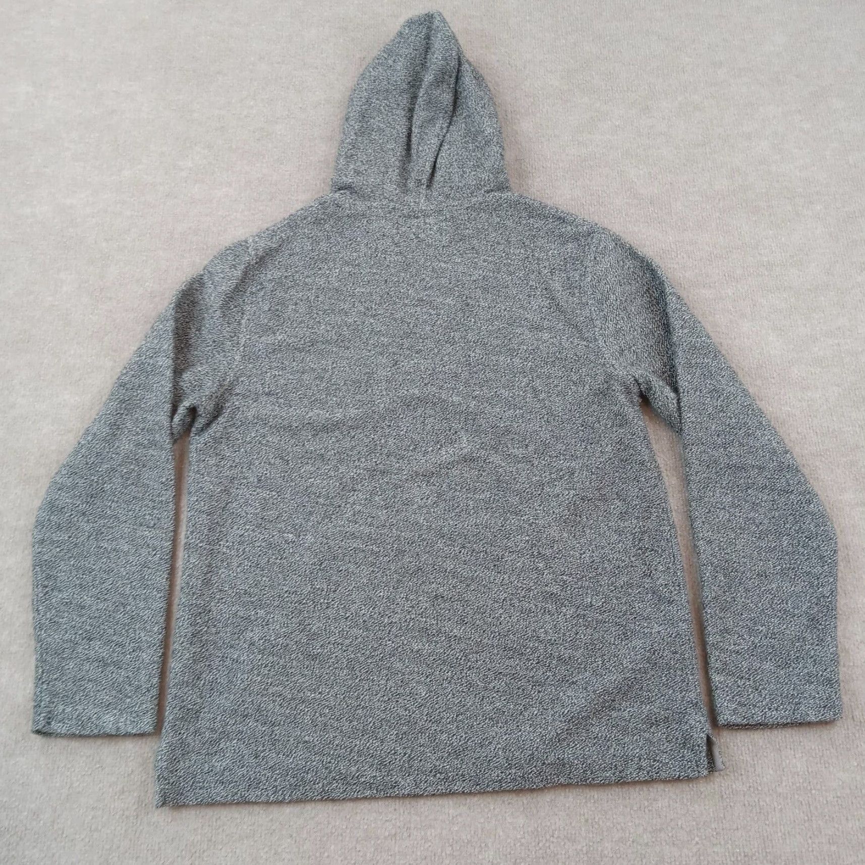 Faherty Faherty Hoodie Men Medium Gray Sweatshirt Marl Pullover Baja Huckberry Exclusive Color Gray Logo Knit Cotton Polyester Size US M / EU 48-50 / 2 - 7 Thumbnail