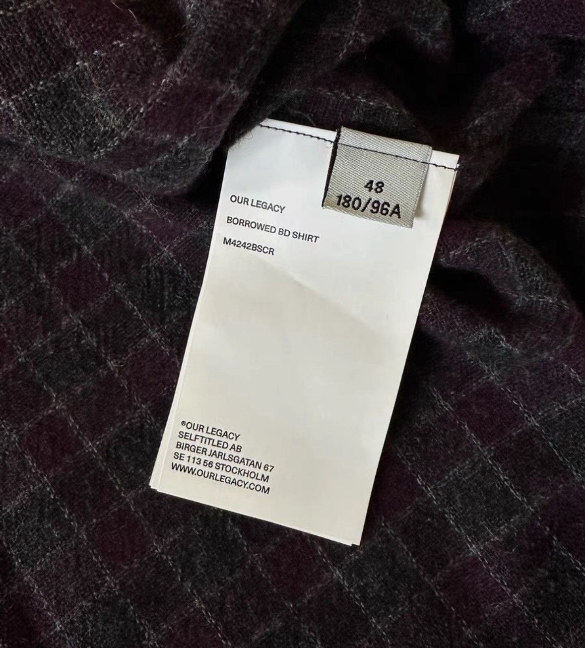Our Legacy Our Legacy Checkered shirt Size US M / EU 48-50 / 2 - 5 Thumbnail