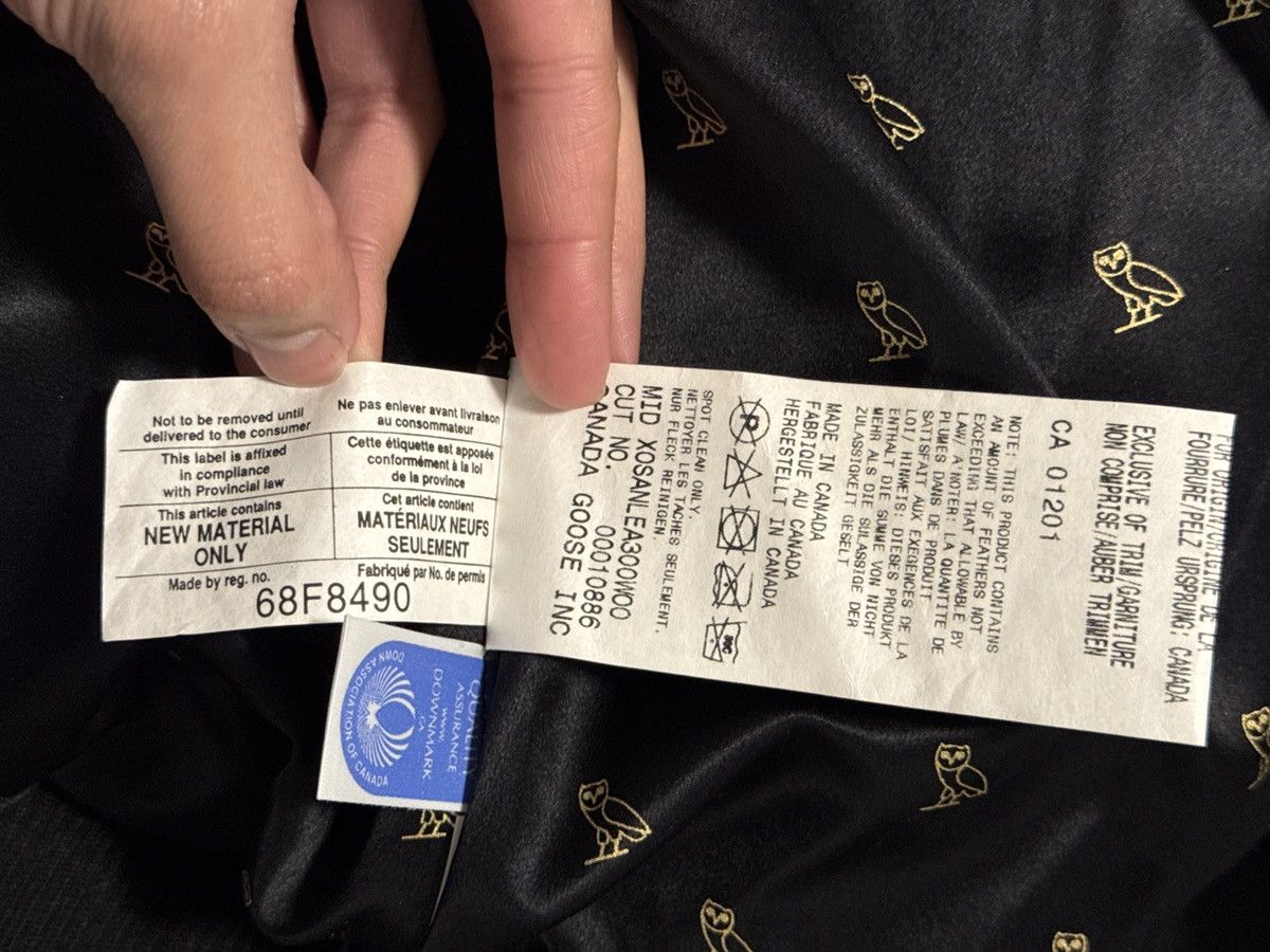 Canada Goose × October's Very Own 💎F&F💎 24k Gold OVO Buffalo Leather Chilliwack Size US XXL / EU 58 / 5 - 20 Thumbnail