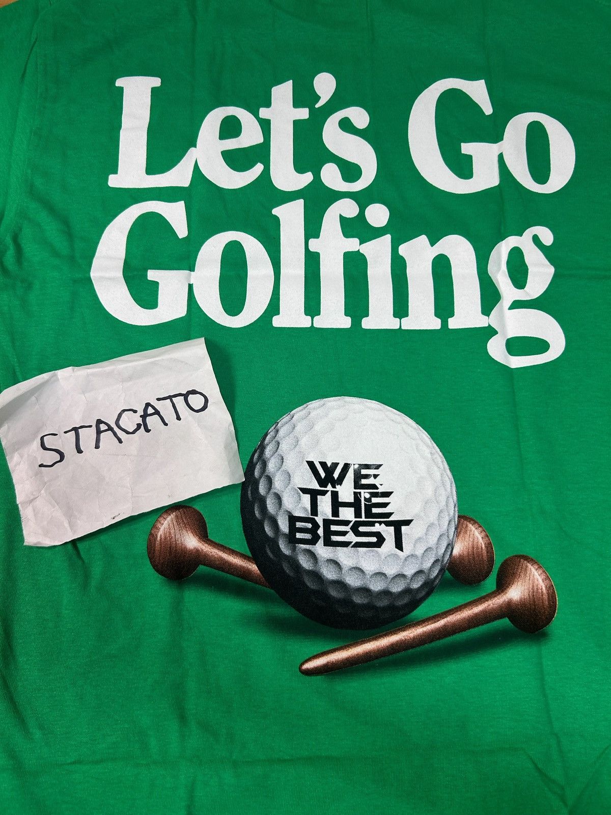 Dj Khaled × Rap Tees DJ Khaled Let’s Go Golfing Tee Green Size US M / EU 48-50 / 2 - 5 Thumbnail