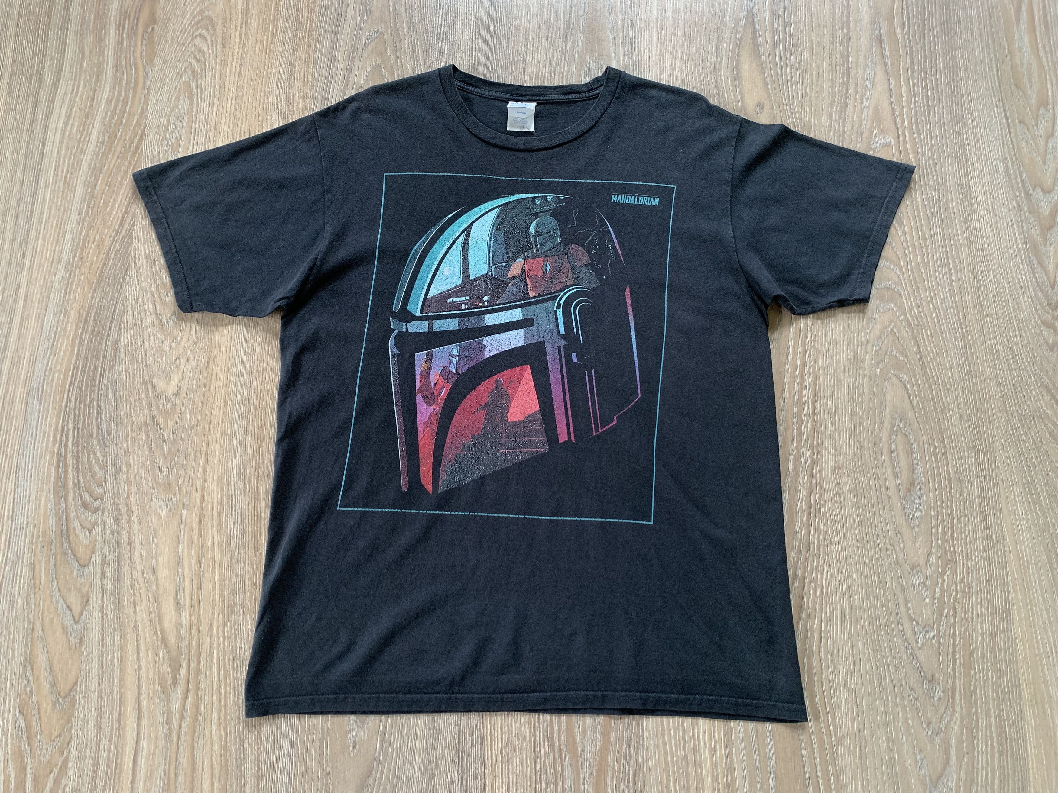 Star Wars Star Wars The Mandalorian Printed Cotton T-Shirt Size US L / EU 52-54 / 3 - 3 Thumbnail