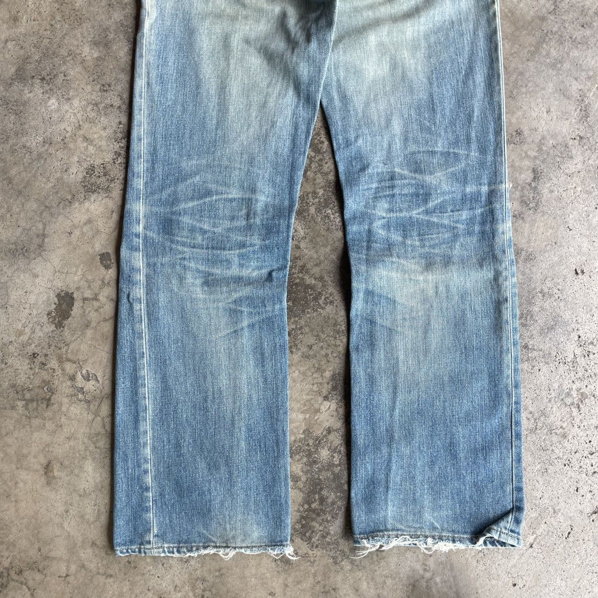 Gap 🔥Vintage Gap Stoned Washed Ripped Distress Denim Jeans Size US 29 - 6 Thumbnail