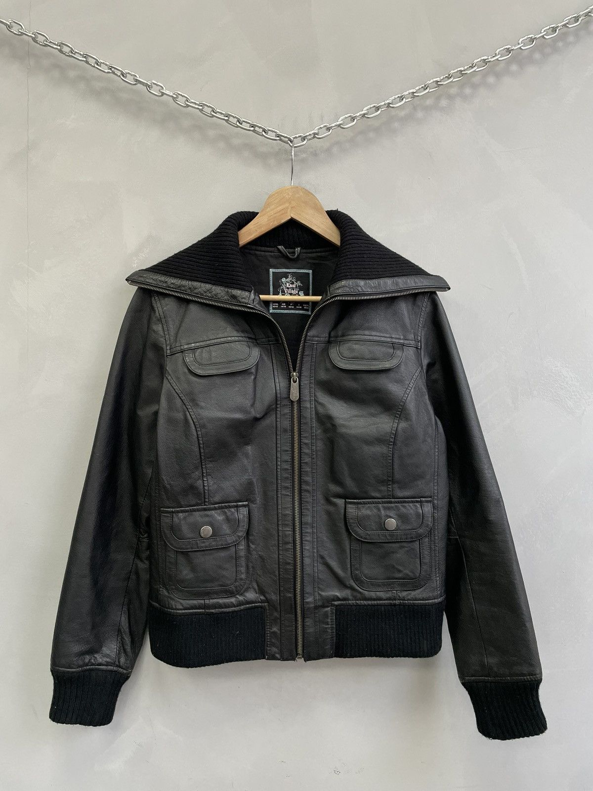 If Six Was Nine Vintage if six was nine style leather jacket Y2K opium Size US S / EU 44-46 / 1 - 1 Thumbnail