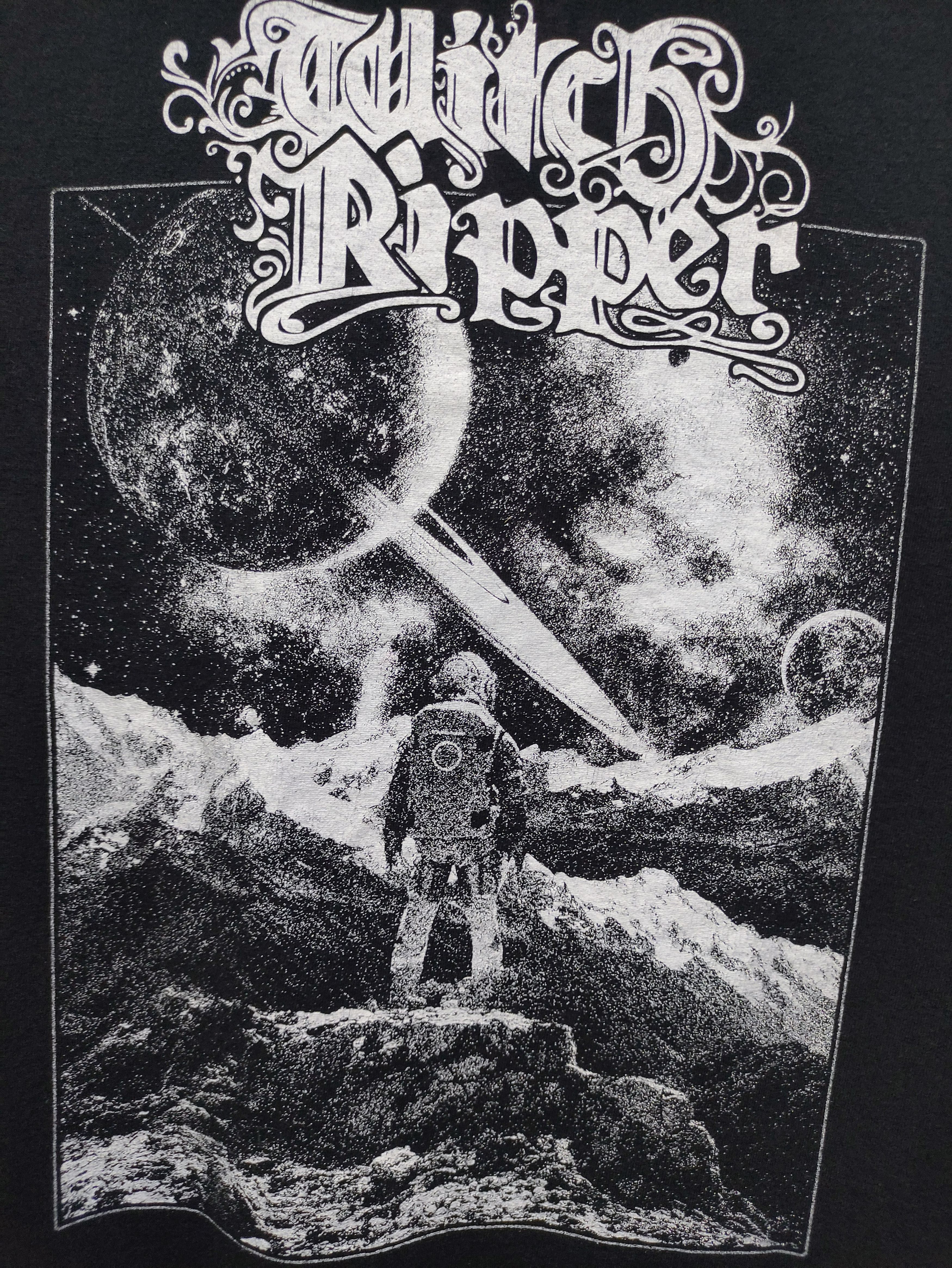 WITCH RIPPER metal band promo tee