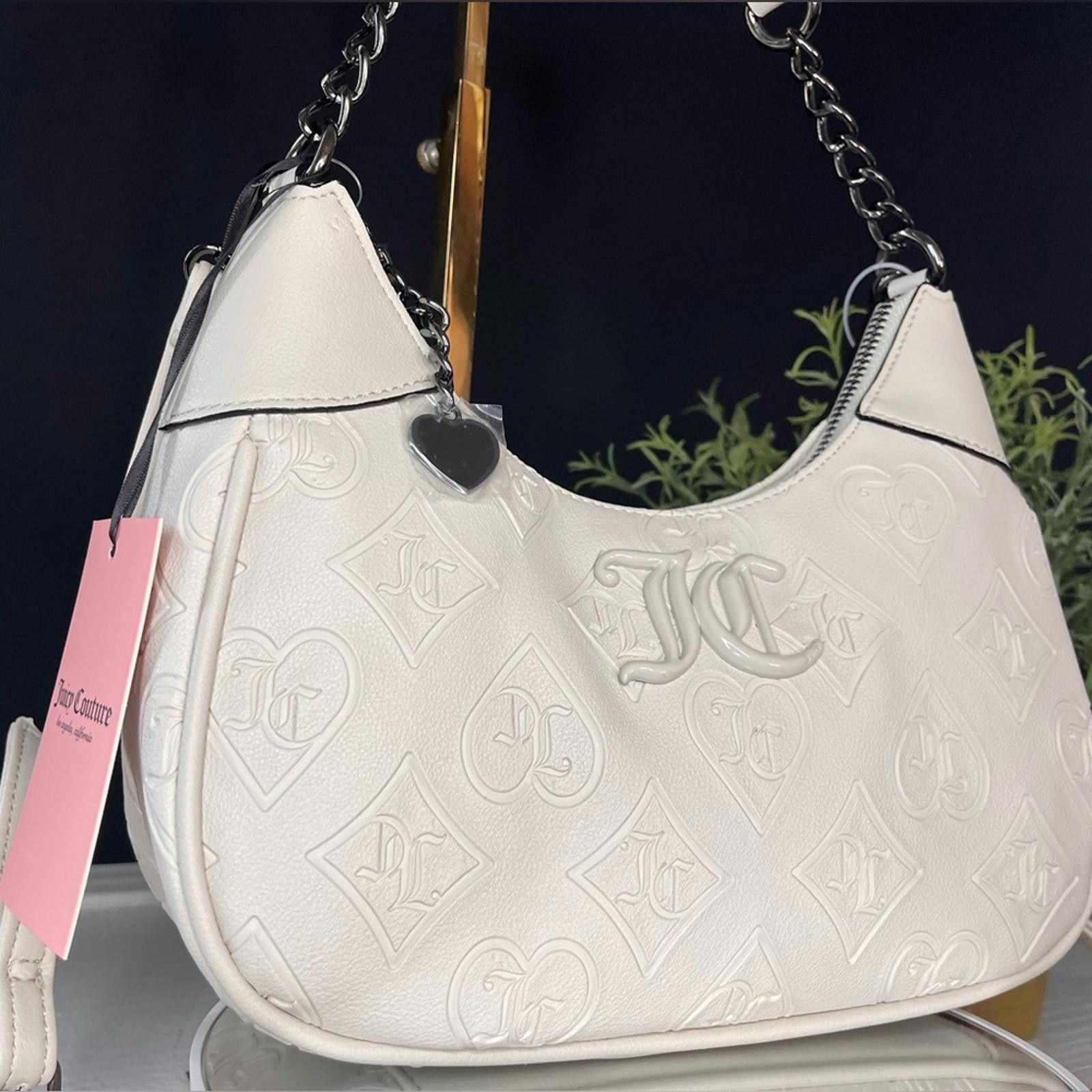 Juicy Couture Juicy Couture Good Times Shoulder Bag Crystal Hobo Purse NWT Size ONE SIZE - 1 Thumbnail