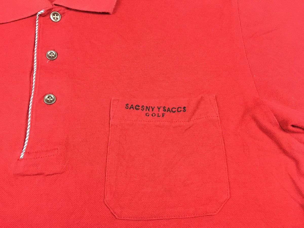 Japanese Brand Saccsny Y’saccs Golf Yohji Yamamoto Single Pocket Polo Tee Size US L / EU 52-54 / 3 - 4 Thumbnail