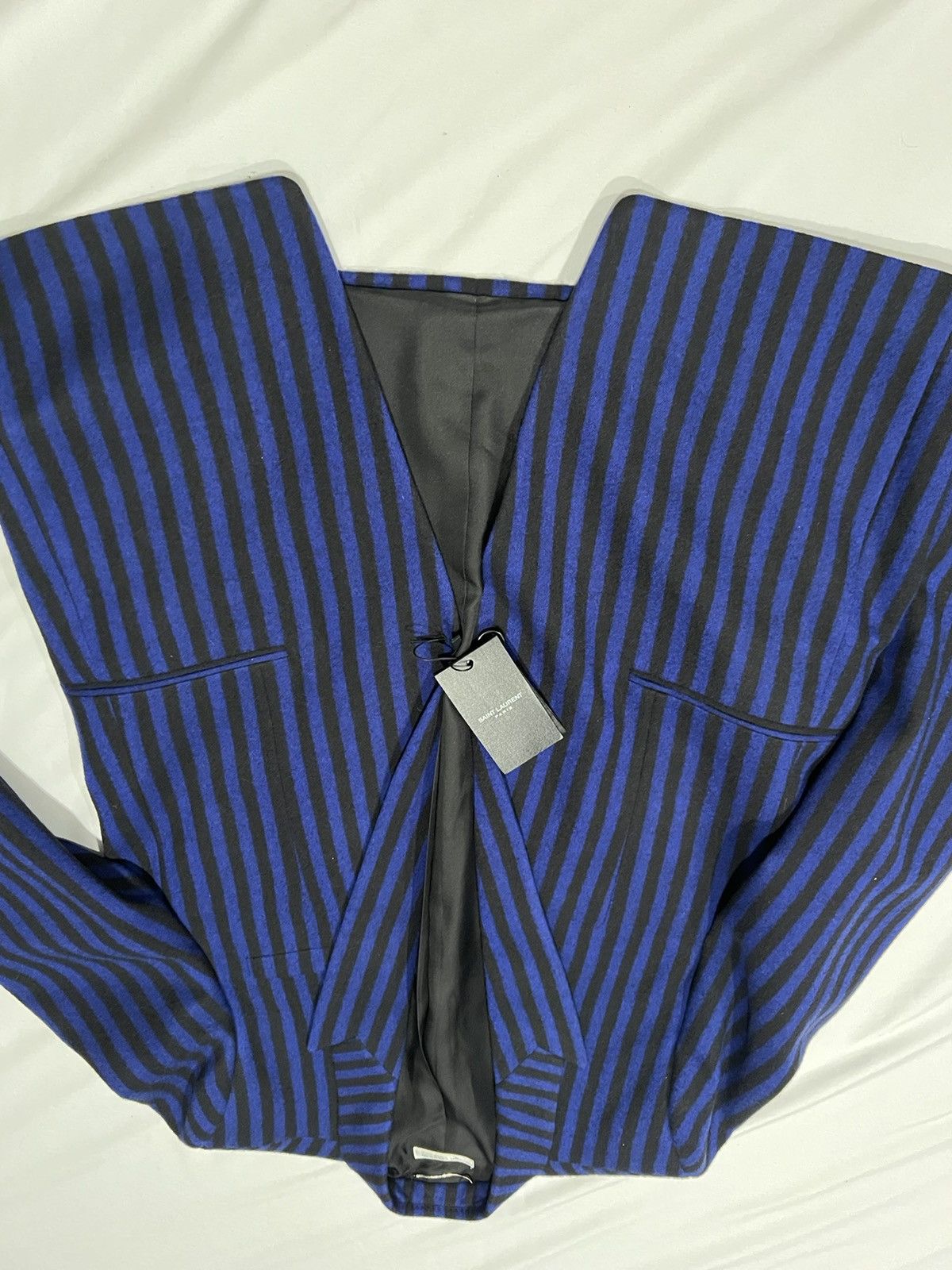 Saint Laurent Paris Saint Laurent men’s striped blazer. 52/42. $2990 Size 42R - 10 Thumbnail
