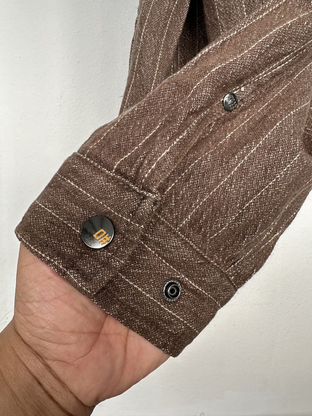 Alphanumeric × Vintage 2000s Alphanumeric Wabash trucker denim Size US L / EU 52-54 / 3 - 10 Thumbnail