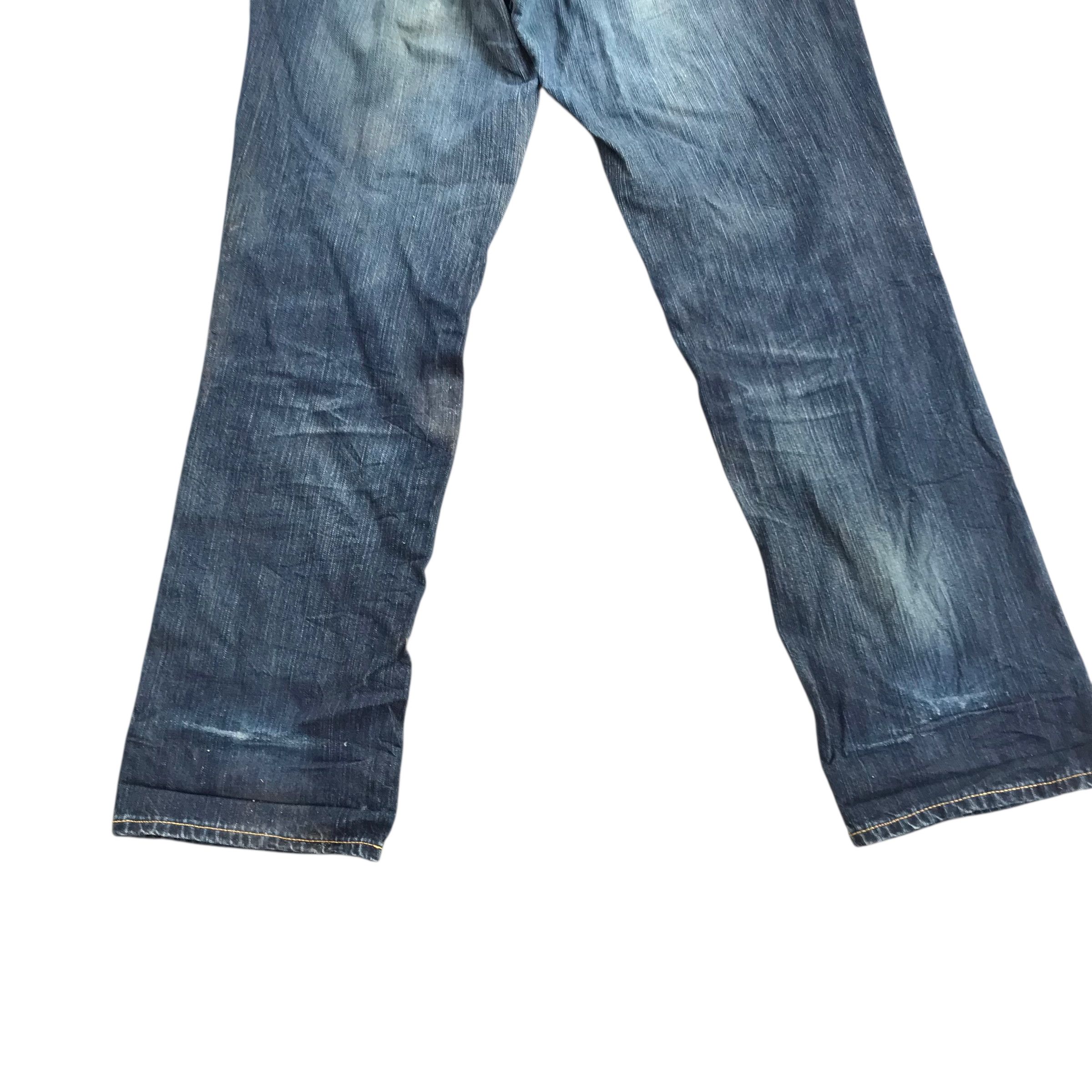 Hysteric Glamour Vintage 90s Edwin Gold Rush Distressed denim-Size 36 Size US 36 / EU 52 - 3 Thumbnail