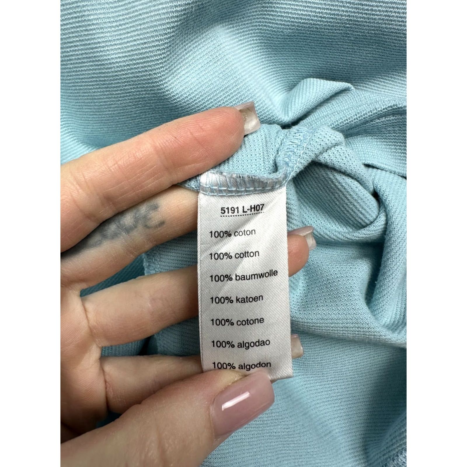 Lacoste Lacoste Polo Shirt XL Mens Blue Cotton Logo Vintage Shirt Polo XL Mens Blue Cotton Logo Vintage Size US XL / EU 56 / 4 - 7 Thumbnail
