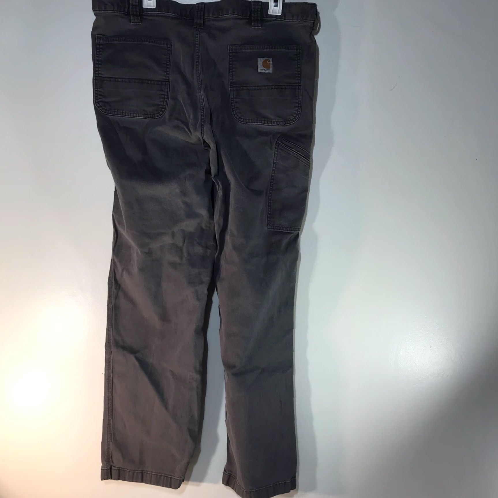 Carhartt VINTAGE Carhartt Canvas Cargo Work Pants Men 36x30 Relaxed Fit Gray Workwear Outdoor Size US 36 / EU 52 - 3 Thumbnail
