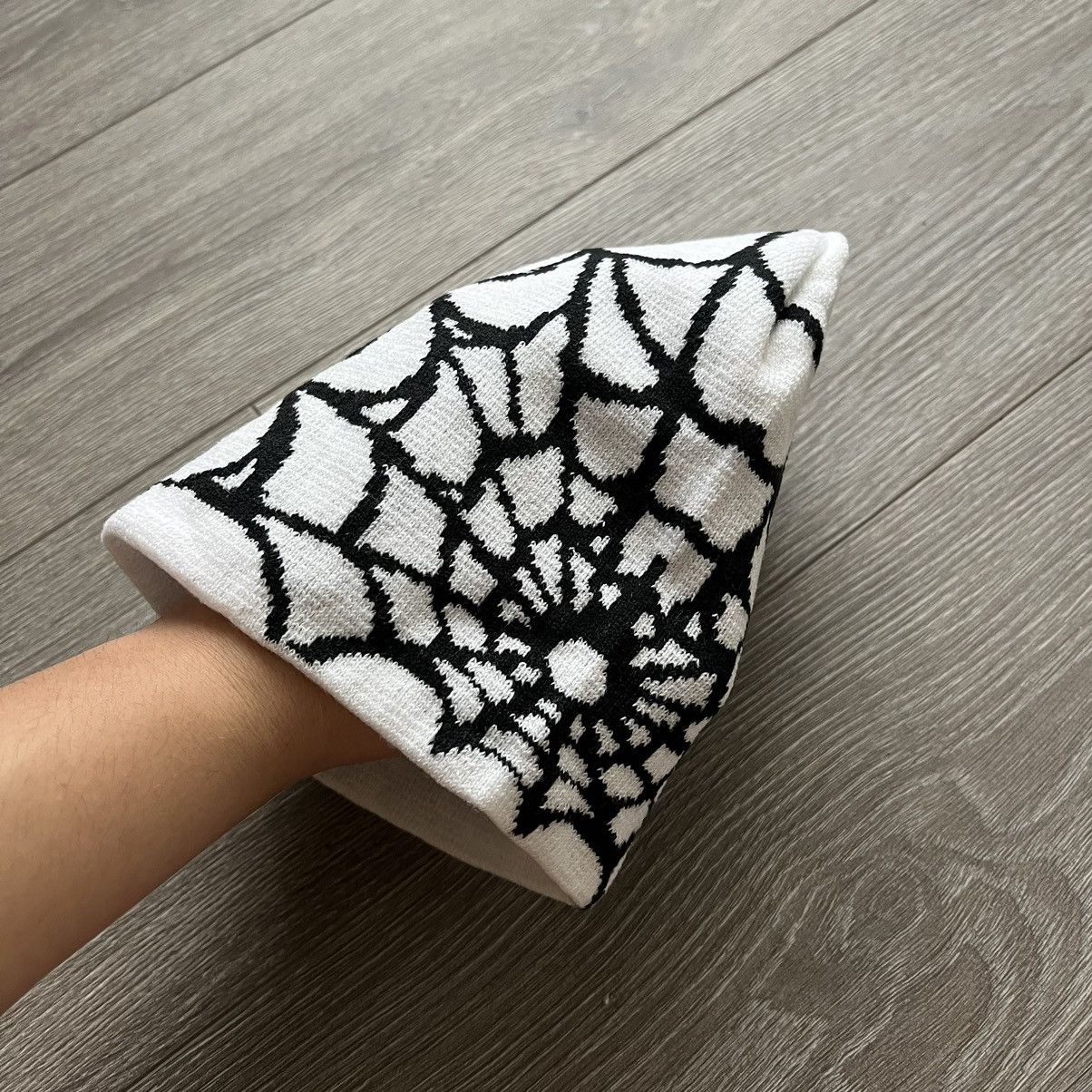 Japanese Brand Y2K Spider Web Beanie Hat style Avant Garde Size ONE SIZE - 5 Thumbnail