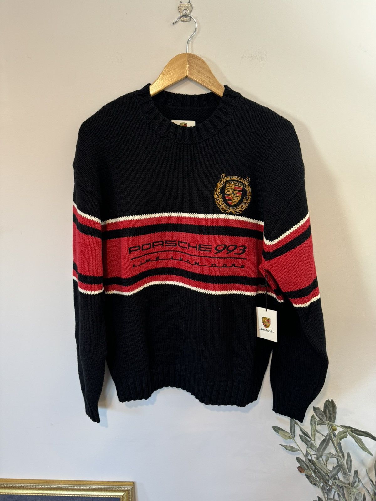 Aime Leon Dore x Porsche 993 Turbo Heritage Crewneck Sweater