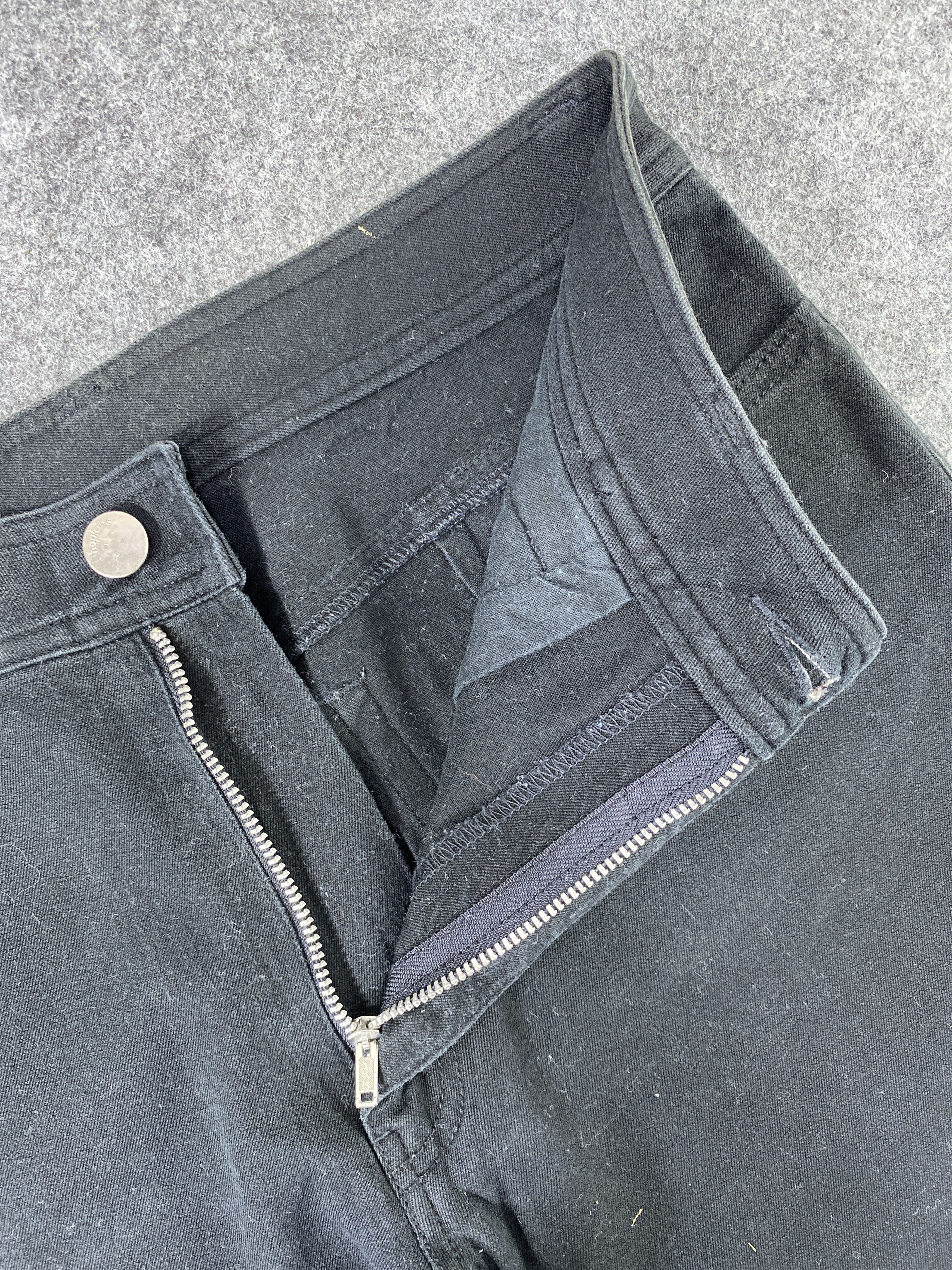 Japanese Brand Hopkins Black Pants - J1104 Size 26" / US 2 / IT 38 - 7 Thumbnail