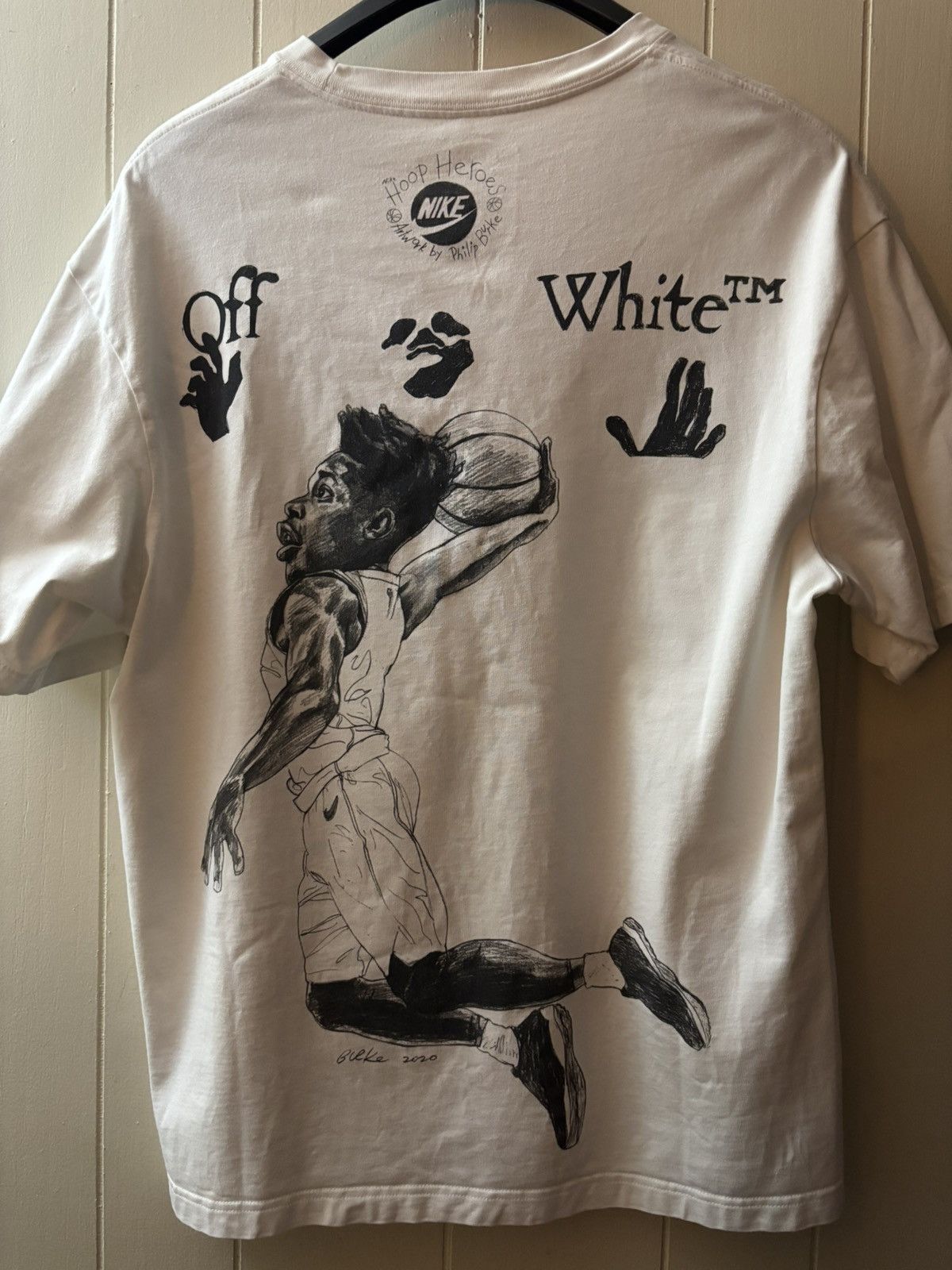 Off-White Off-White x Jordan Vintage Tee Size US L / EU 52-54 / 3 - 2 Thumbnail