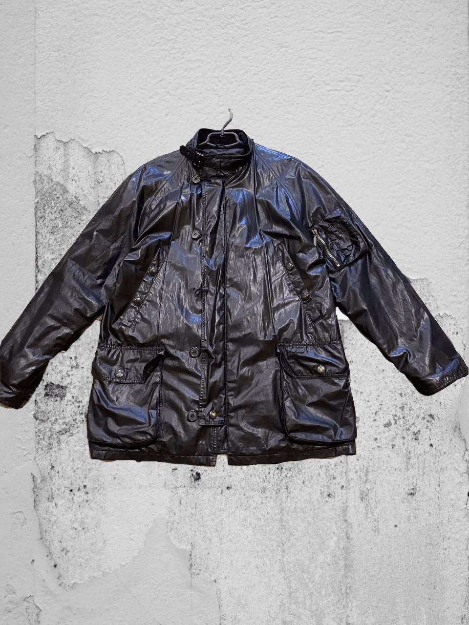 Barbour vintage black jacket luxury Barbour Streetwear Y2K Size US L / EU 52-54 / 3 - 1 Thumbnail