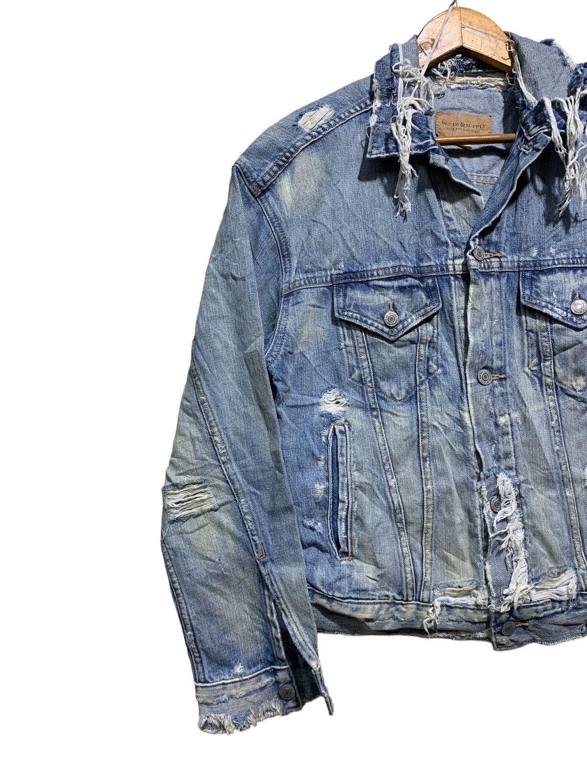 Denim & Supply Ralph Lauren 🔥DISTRESSED DENIM & SUPPLY RL JACKETS Size US M / EU 48-50 / 2 - 2 Thumbnail