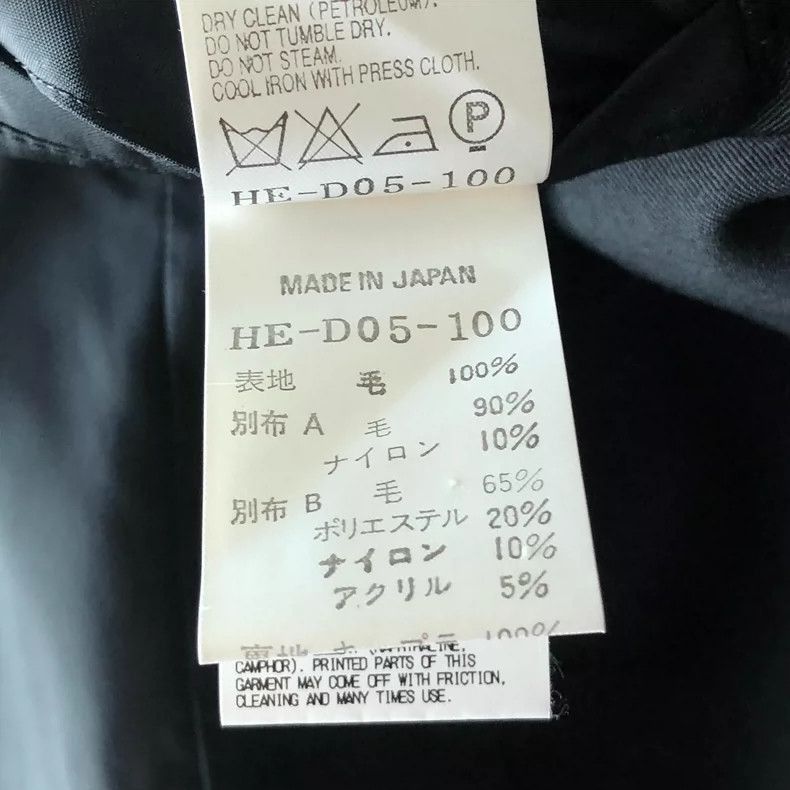 Yohji Yamamoto Yohji Yamamoto Yohji Yamamoto Wool Check Pocket Coat Size US M / EU 48-50 / 2 - 6 Thumbnail