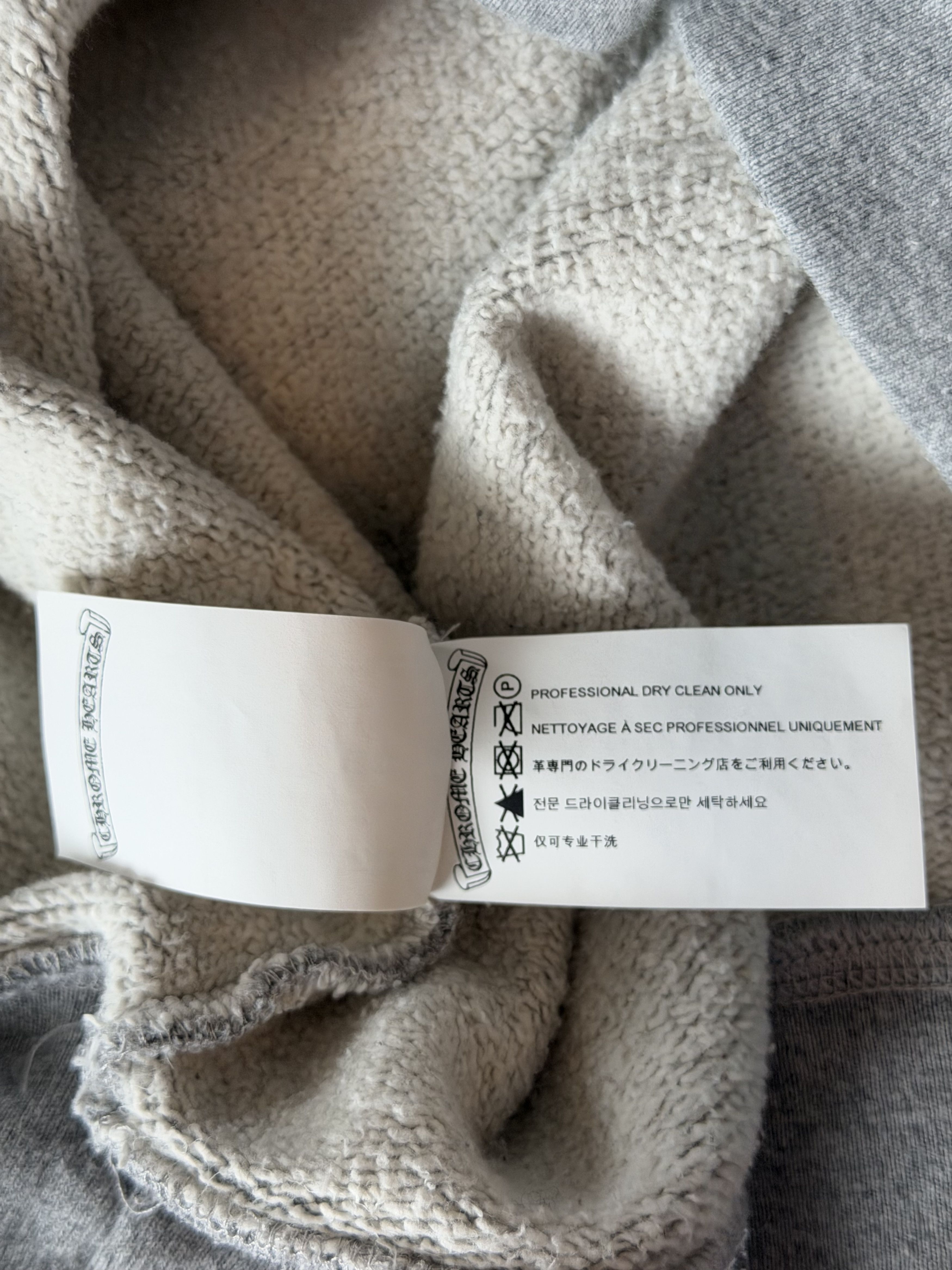 Chrome Hearts Grey & Black Triple Cross Patch Paper Jam Sweater Size US L / EU 52-54 / 3 - 5 Thumbnail