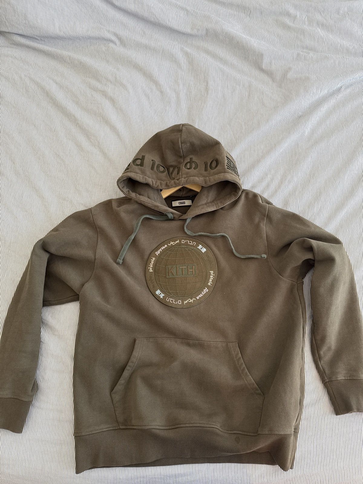Kith Kith Global Williams Hoodie- Olive | Grailed 
