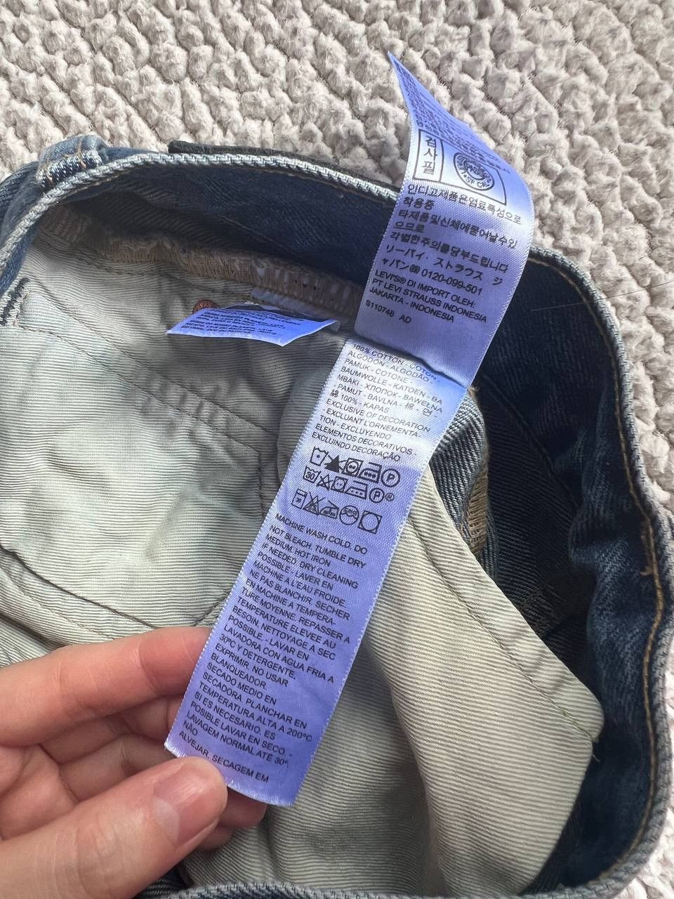 Levi's Levi’s Japan Denim Size 26" / US 2 / IT 38 - 8 Thumbnail