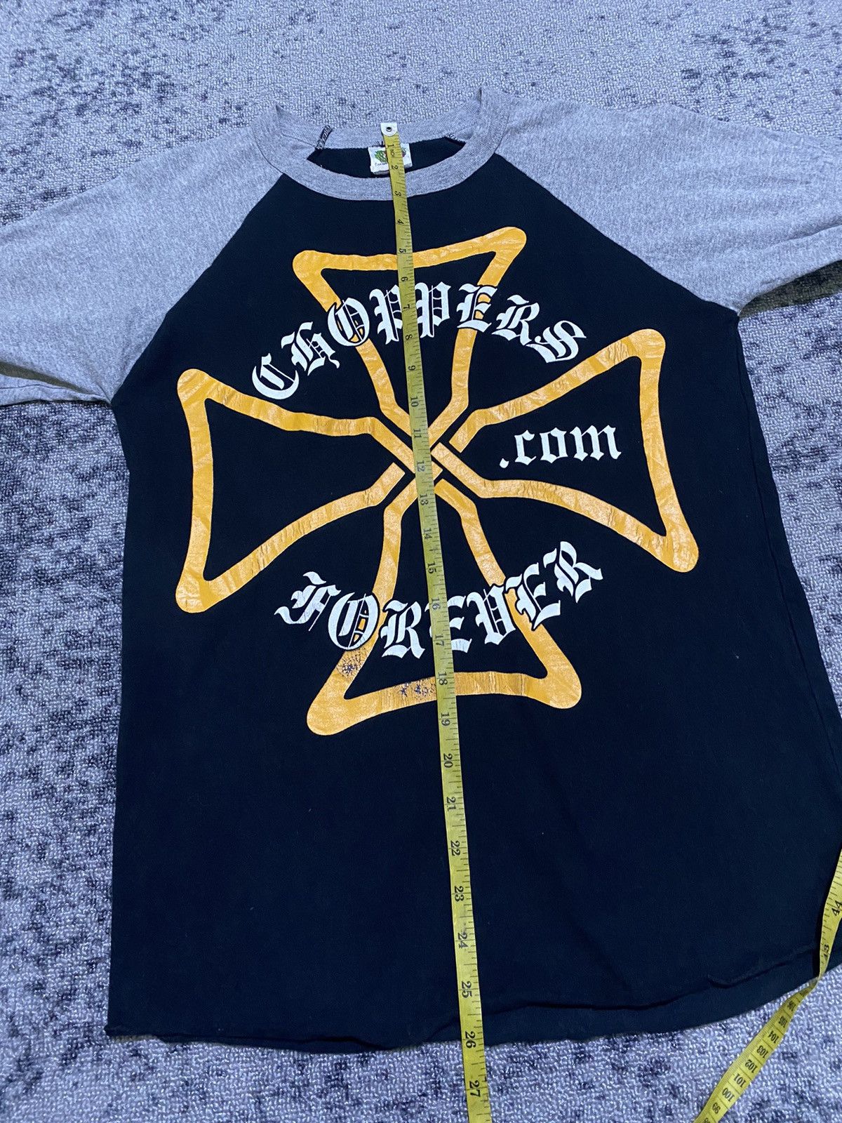 Hysteric Glamour × If Six Was Nine × Le Grande Bleu (L.G.B.) Y2k Choppers Forever cross long sleeve Size US M / EU 48-50 / 2 - 8 Thumbnail