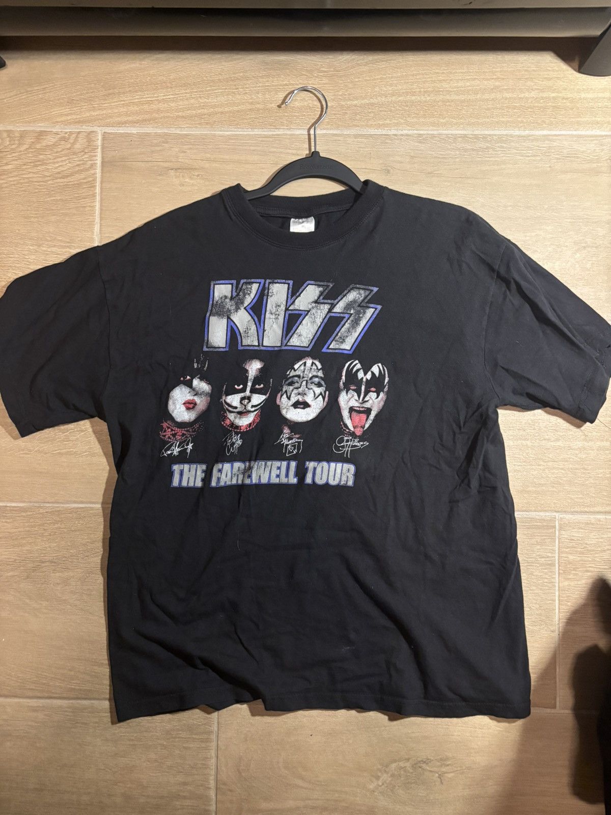 Vintage Vintage kiss Tee Size US M / EU 48-50 / 2 - 1 Thumbnail