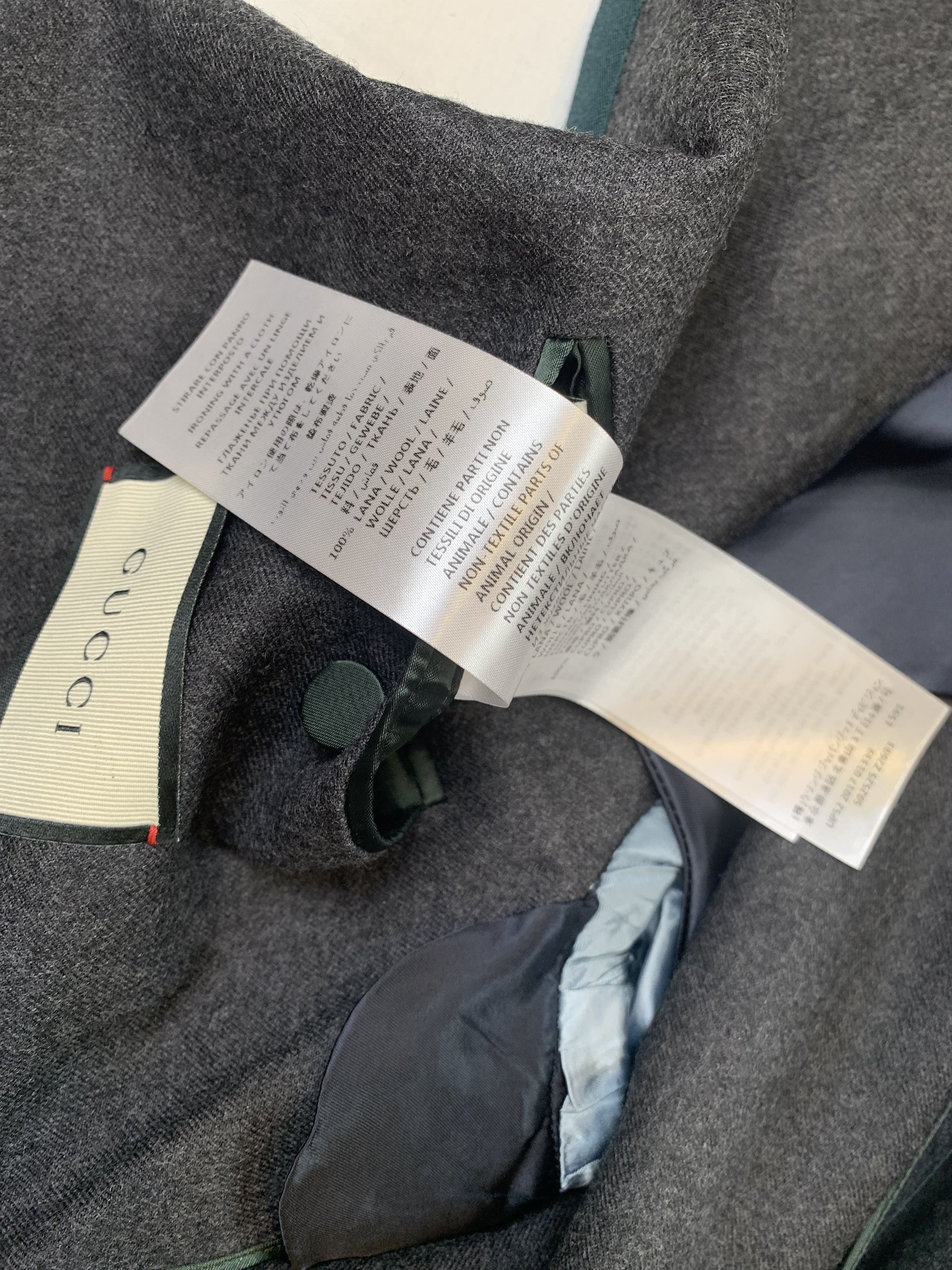 Gucci Men's Wool Gucci Blazer Size 52R - 11 Thumbnail