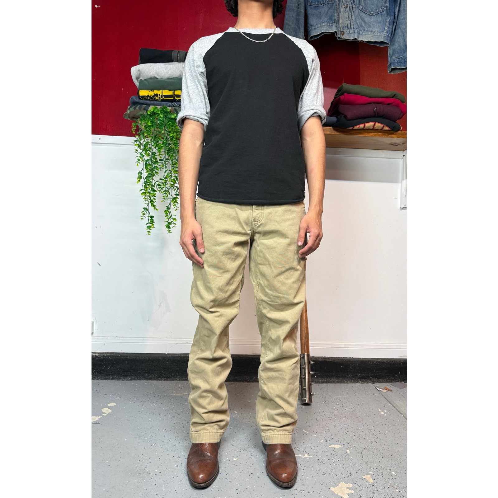 Carhartt Tan insinuated Carhartt kaki pants Size US 32 / EU 48 - 1 Thumbnail