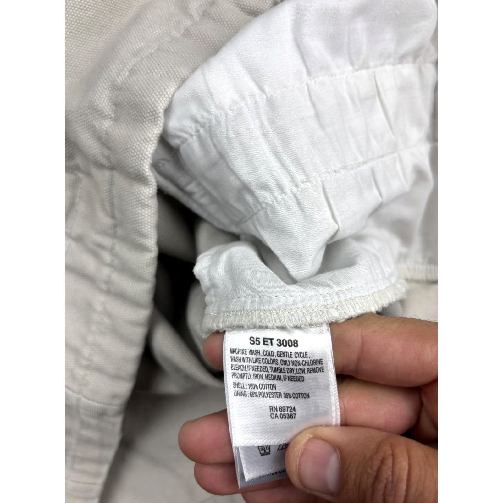 Vintage Columbia Jacket Mens LT Beige Button Front Chore Coat SS ET 3008 Size US L / EU 52-54 / 3 - 6 Thumbnail