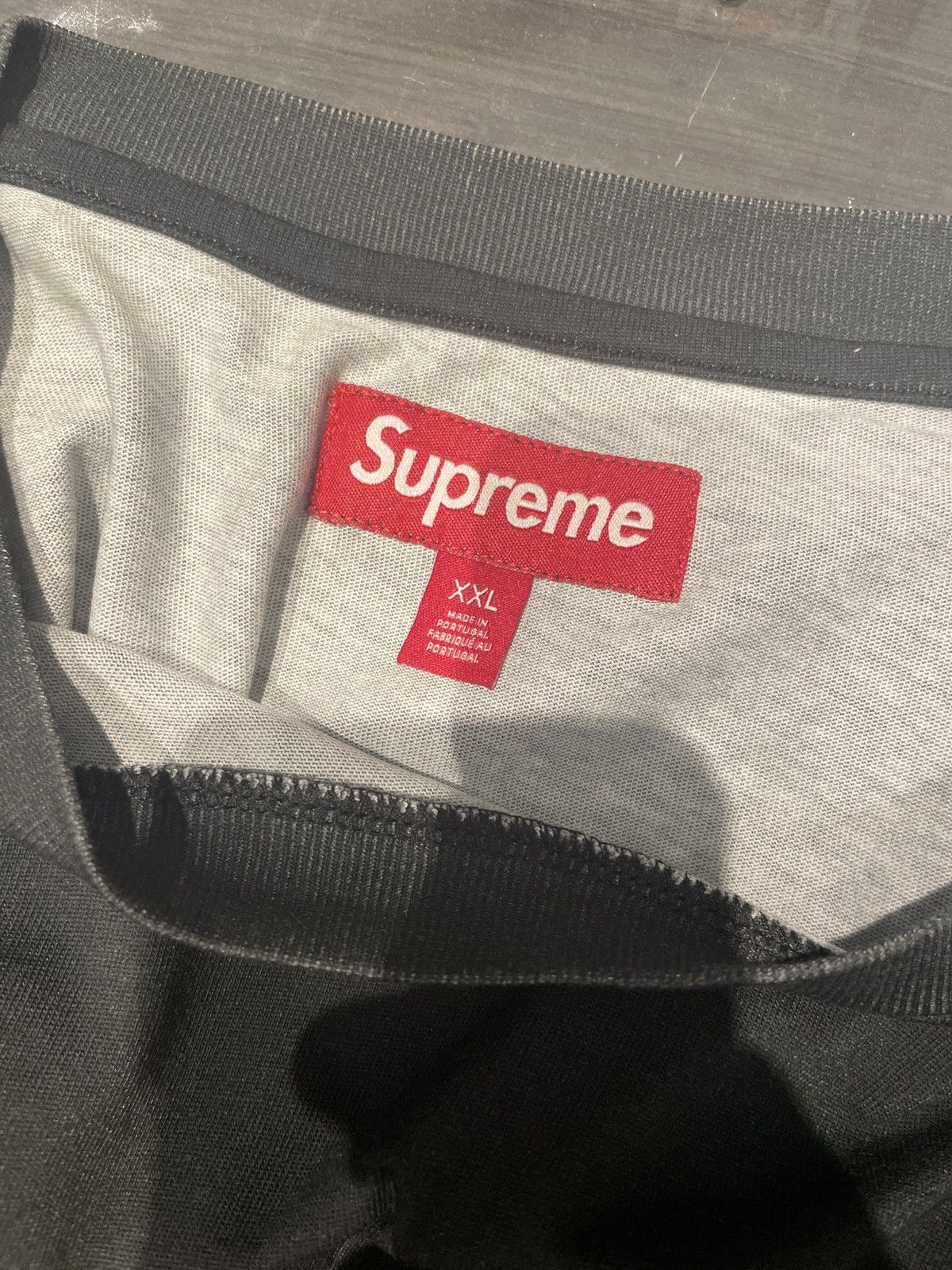 Supreme Supreme Half Tone S/S Top Black 2XL Size US XXL / EU 58 / 5 - 3 Thumbnail