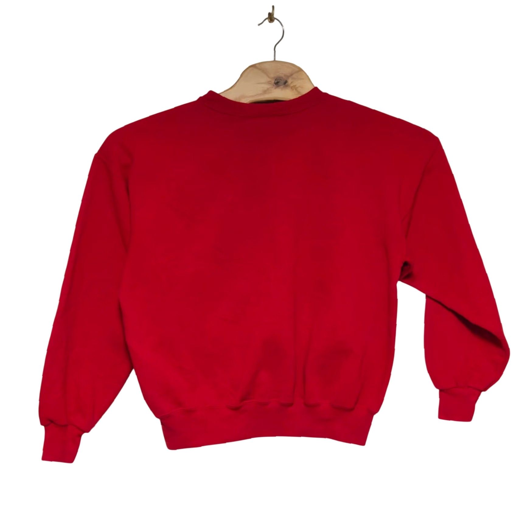 Hanes VINTAGE Betty Boop Christmas Sweatshirt L Red Embroidered 90's Rare Hanes Unisex Adults Pullover Mens Womens Size US L / EU 52-54 / 3 - 6 Thumbnail