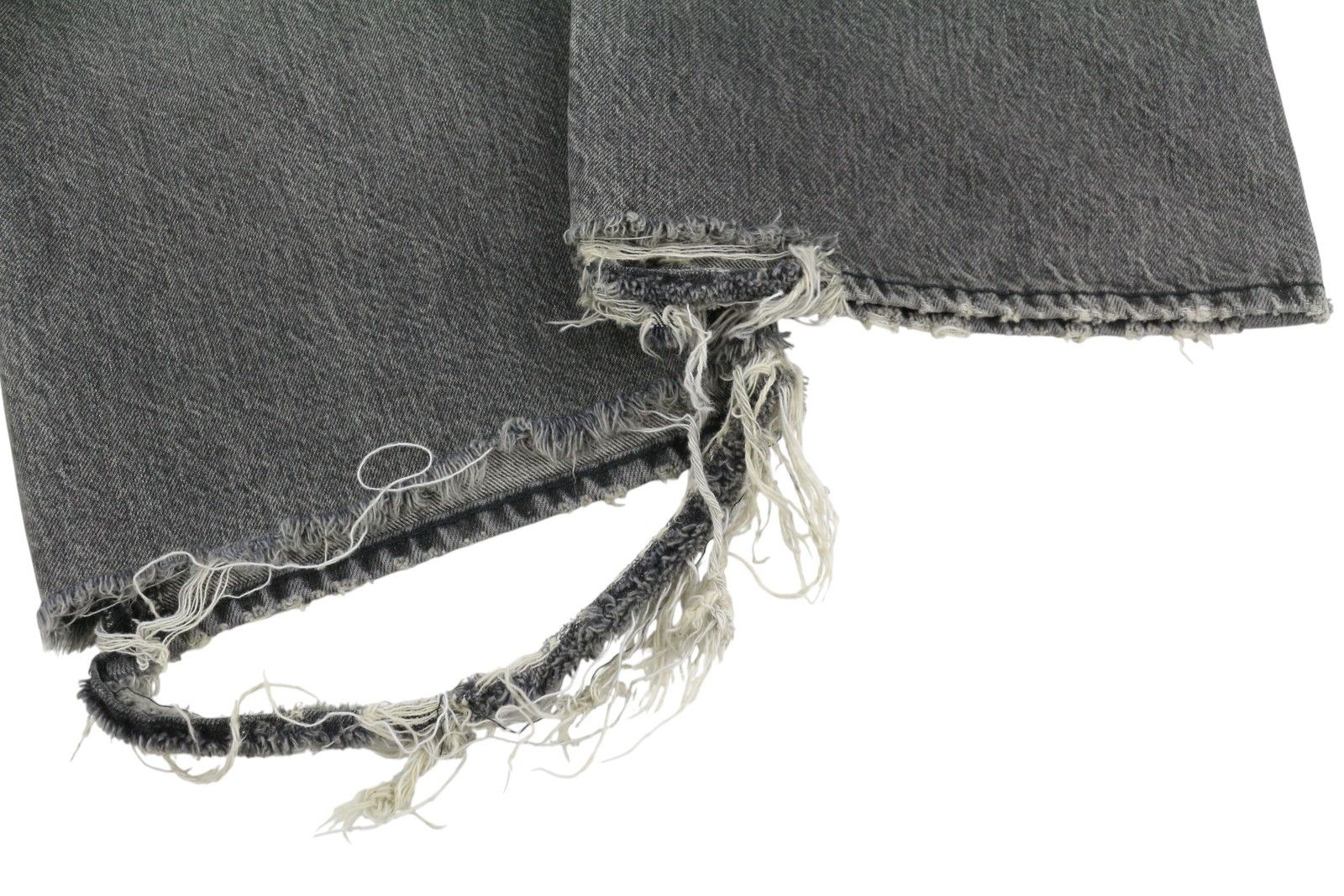 R13 D'ARCY LOOSE 25 Leyton Black Distress PF26 Jeans 88926 Size 25" / US 0 / IT 36 - 7 Thumbnail