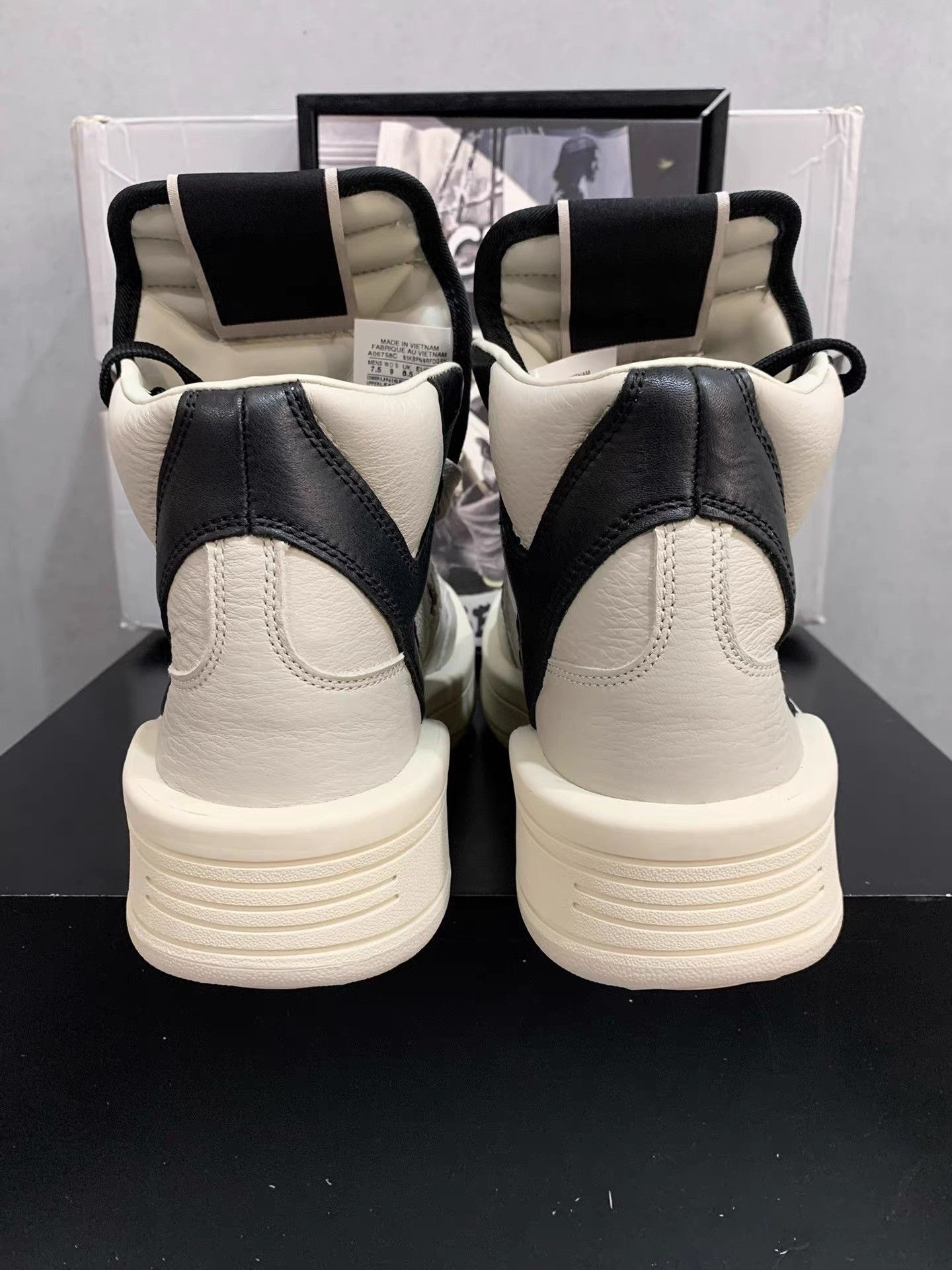 Rick Owens Rick Owens x Converse TURBOWPN Panda Reverse K34 Size US 5.5 / EU 38 - 6 Thumbnail