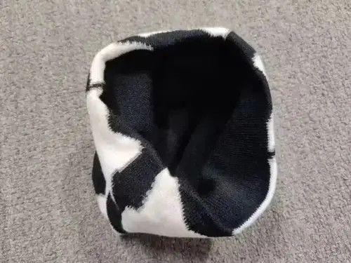 Other Big Stars All Over Graphic No Cuff Beanie Hat Black Size ONE SIZE - 3 Thumbnail
